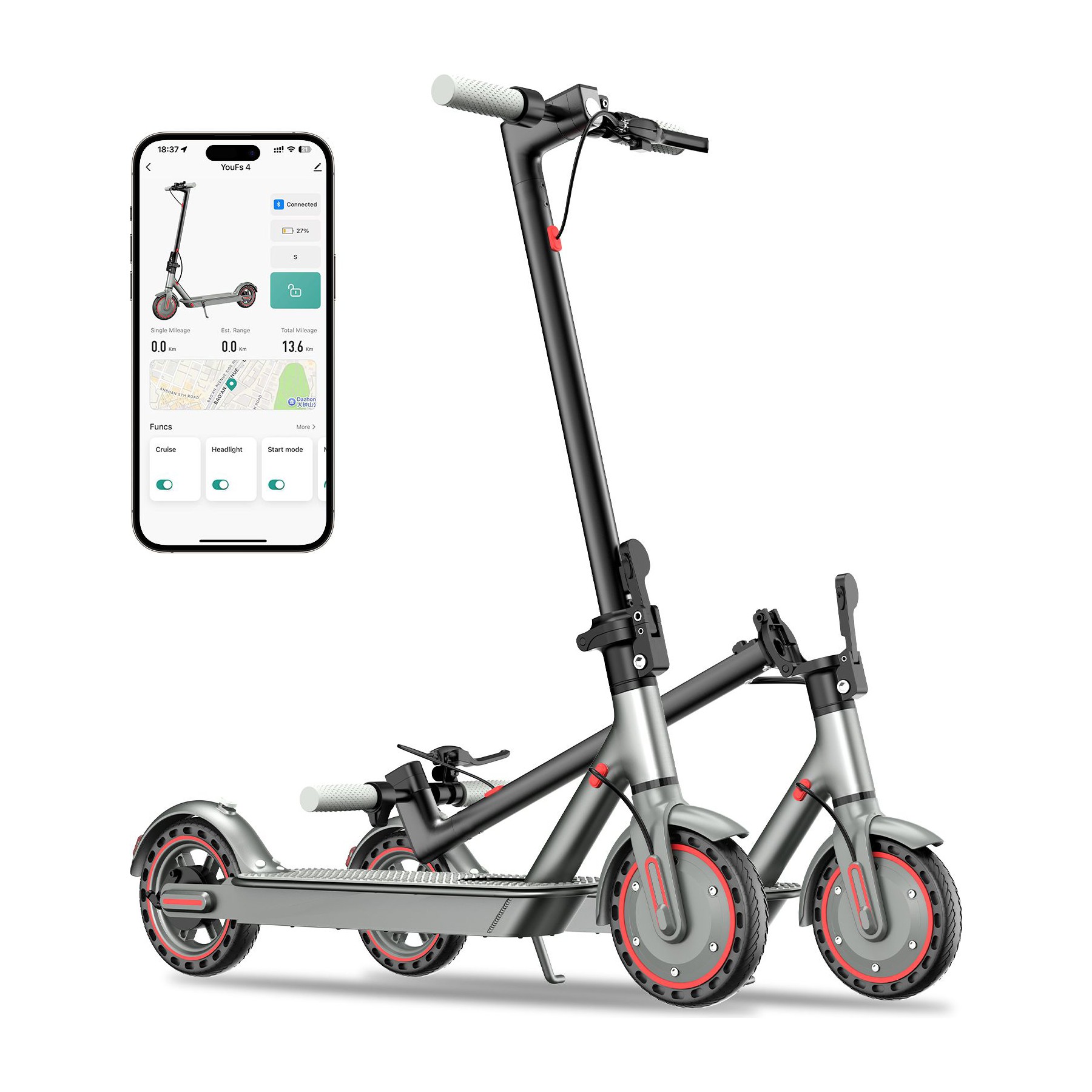 Trottinette électrique OOKTEK D8 PRO