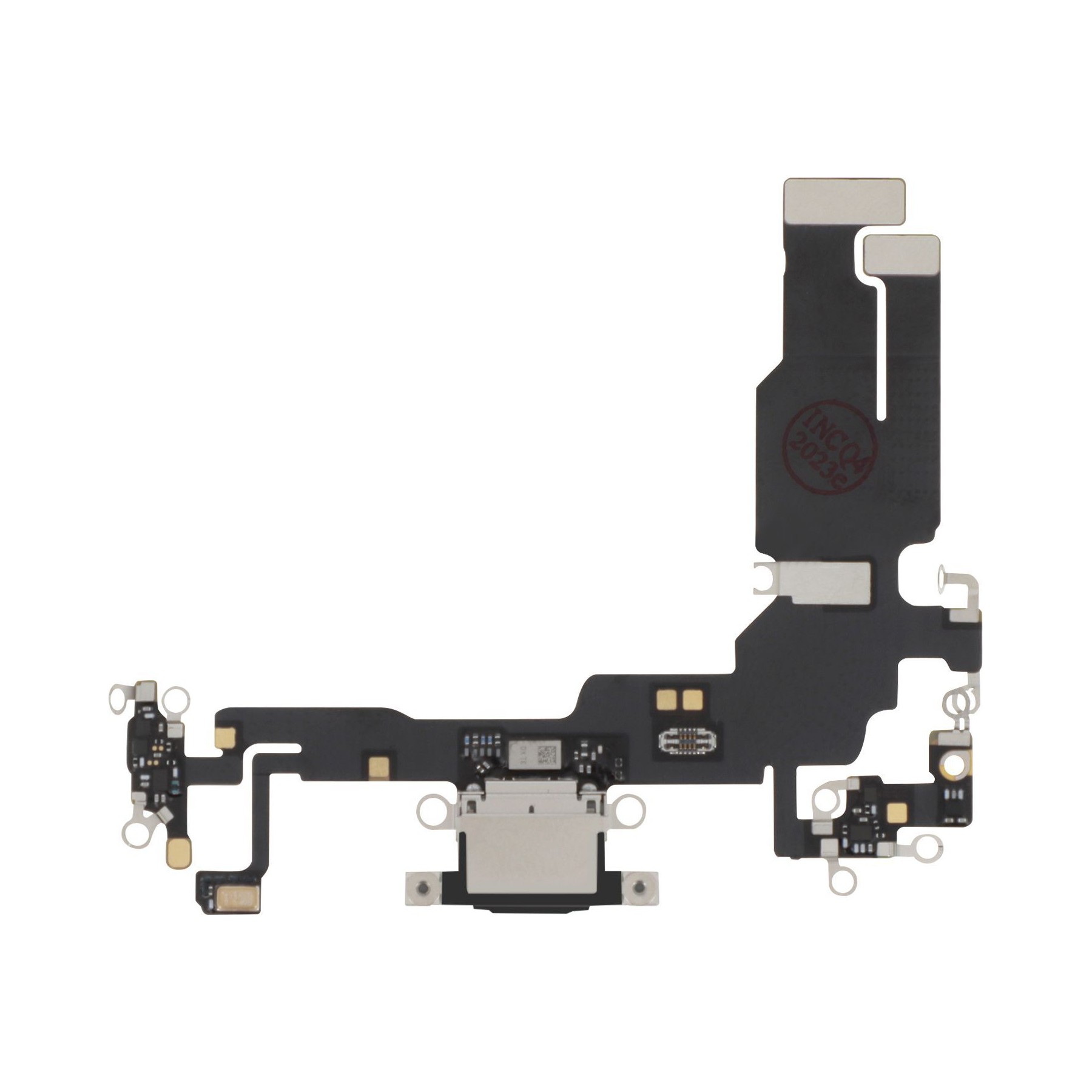 Pièce détachée AVIZAR Connecteur de Charge iPhone 15 Noir