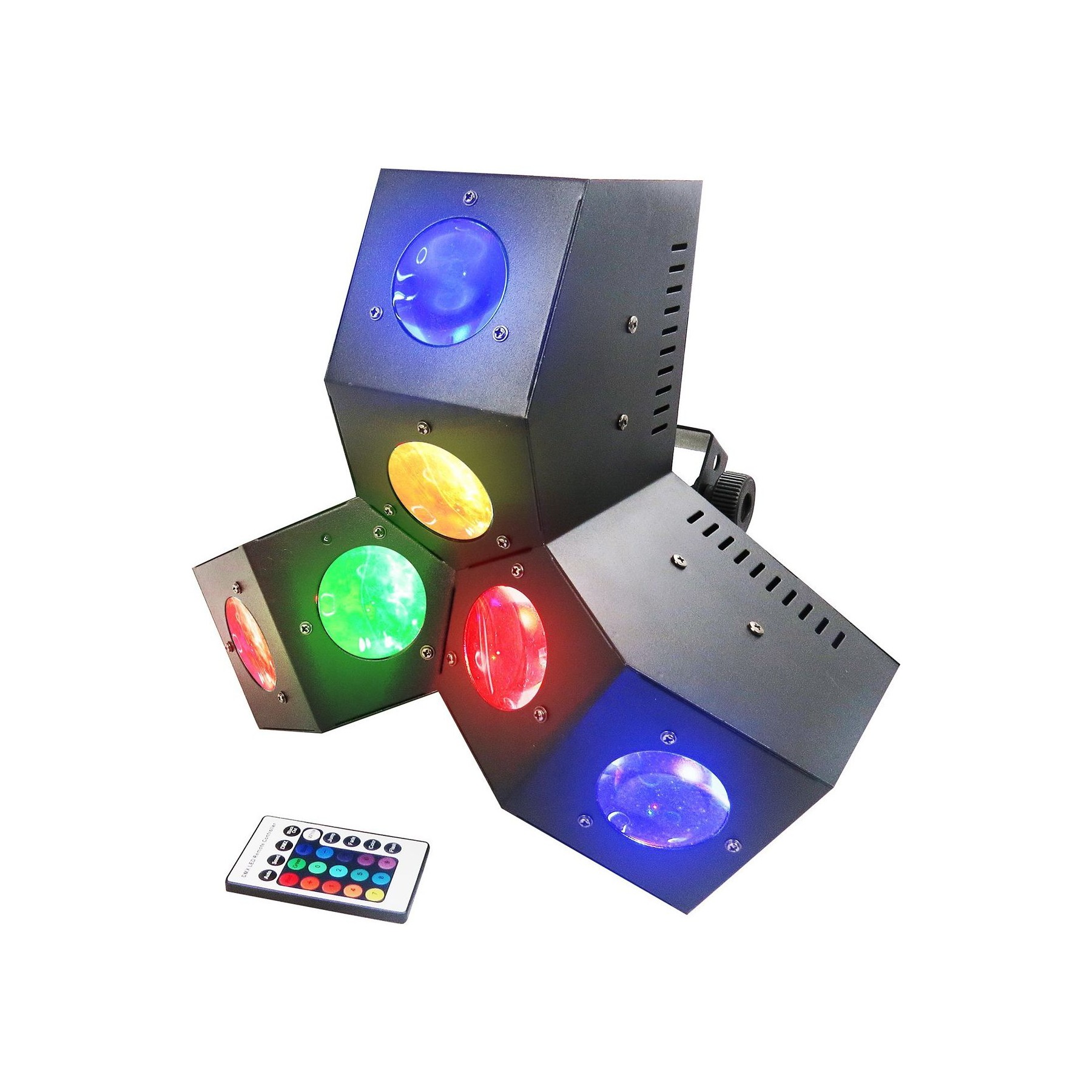 Jeu de lumières KARMA Jeu de lumière 6 lentilles à 24 LEDS Kar