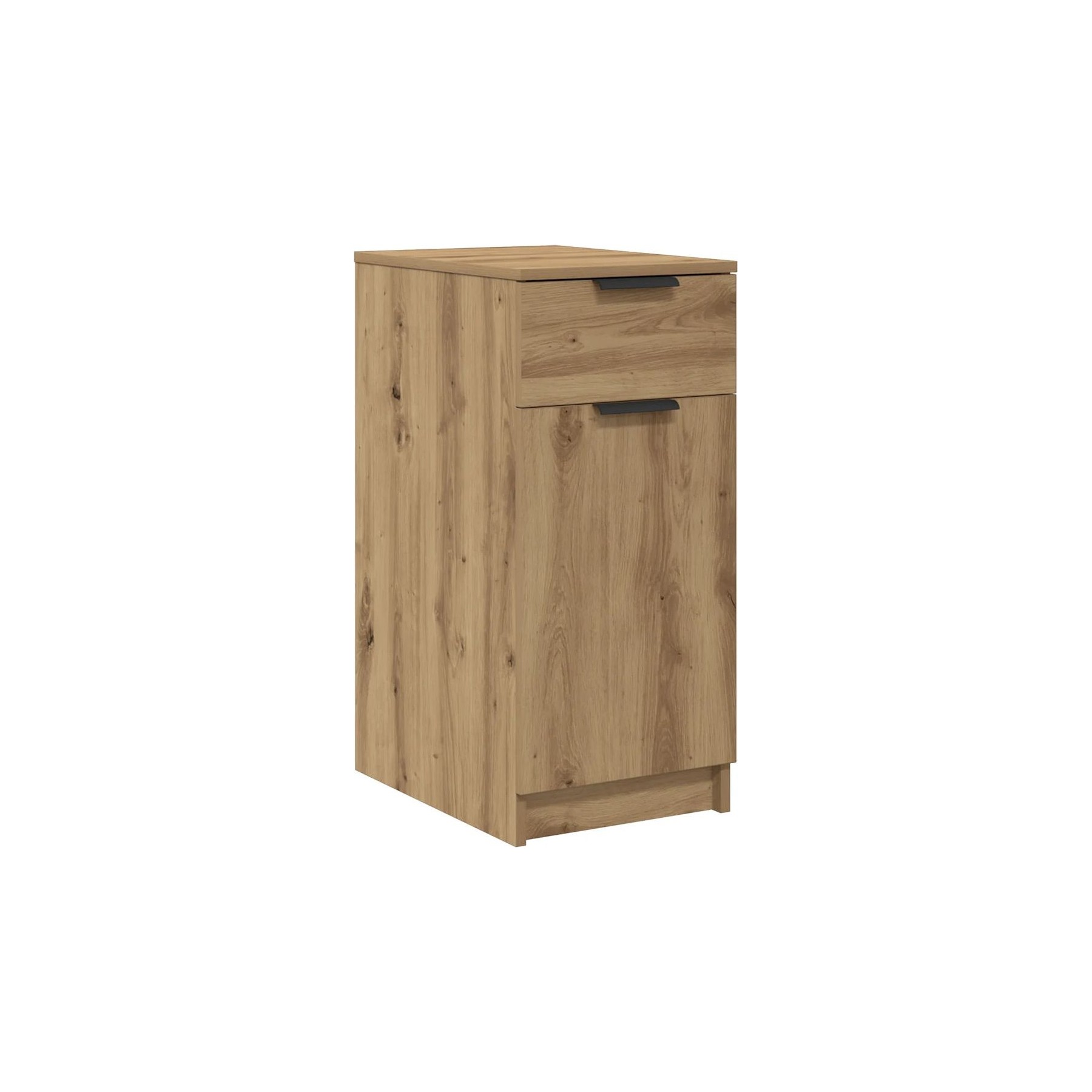 Armoire HELLOSHOP26 Armoire de bureau moderne chêne artisana