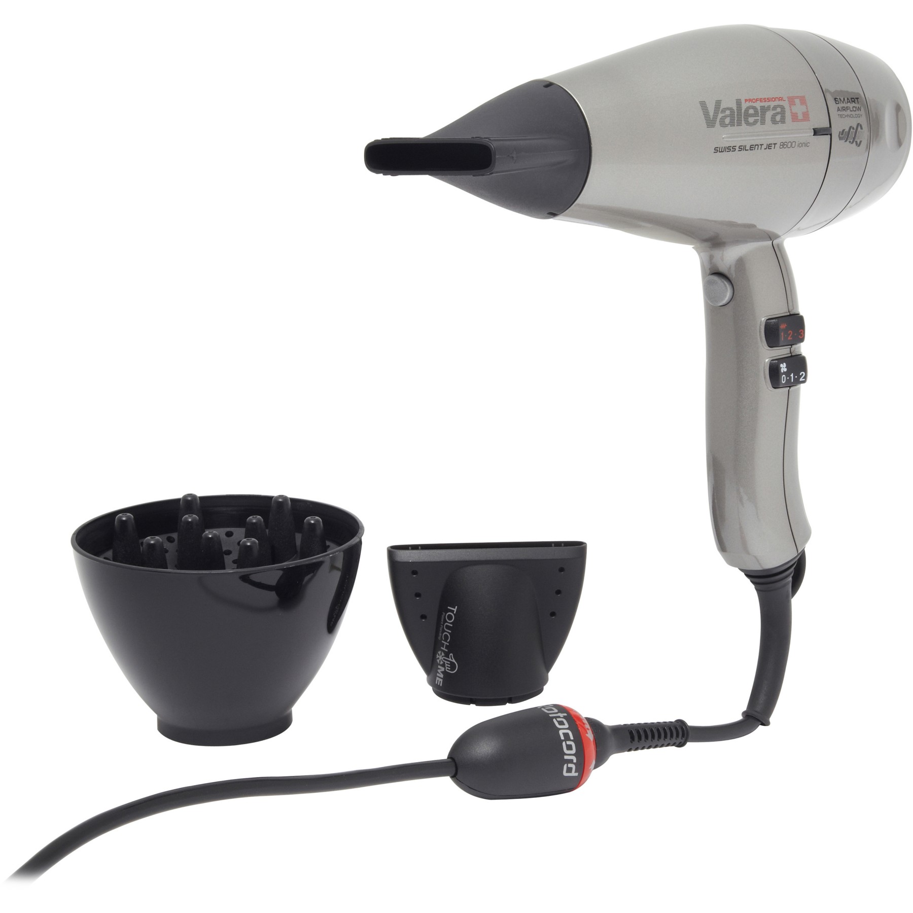 Sèche cheveux VALERA Suisse Silence 8600 Ionic Rotocord