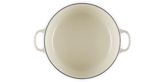 Cocotte LE CREUSET 26cm Crème