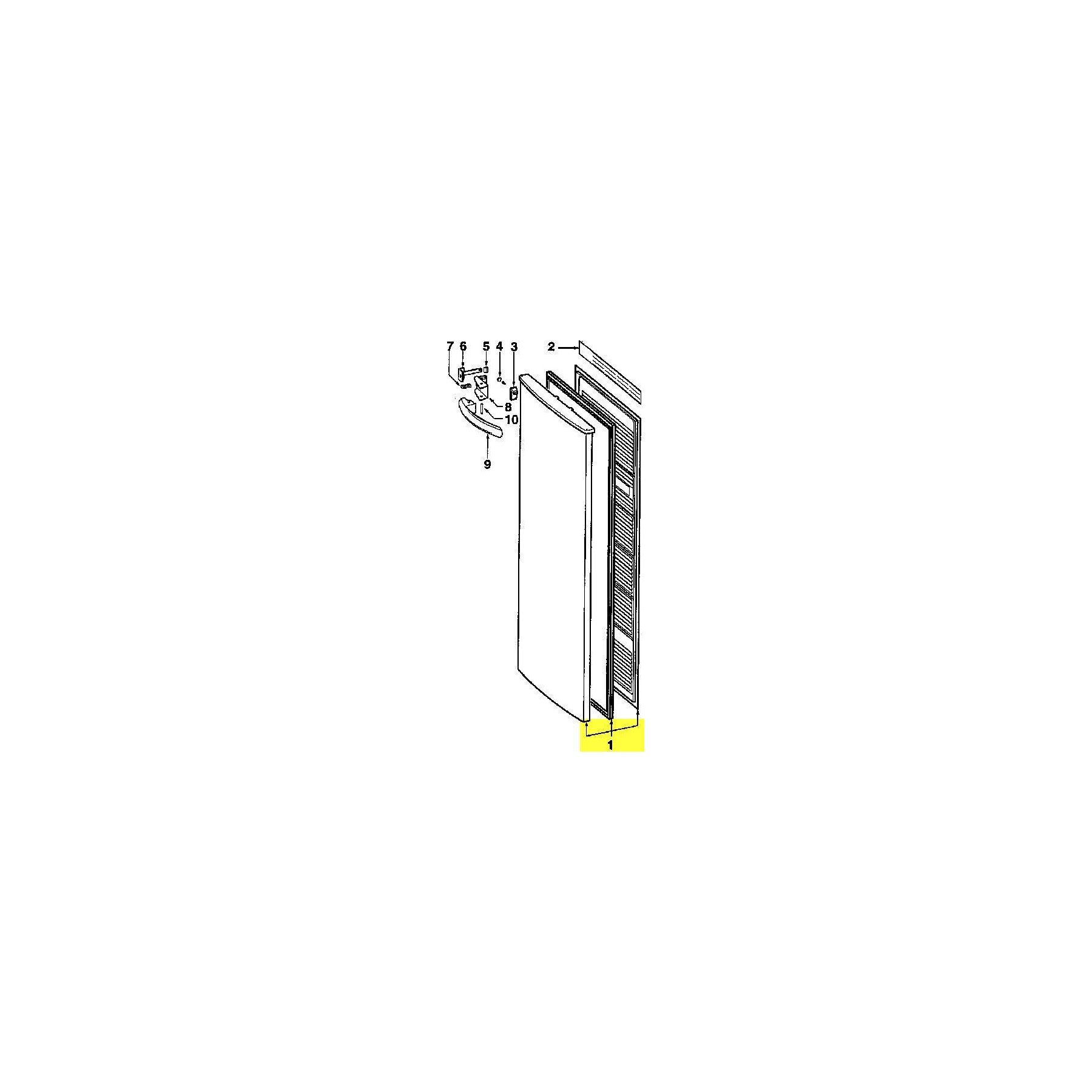 Porte FAGOR PORTE CONGELATEUR BRANDT UL2210 POUR CON