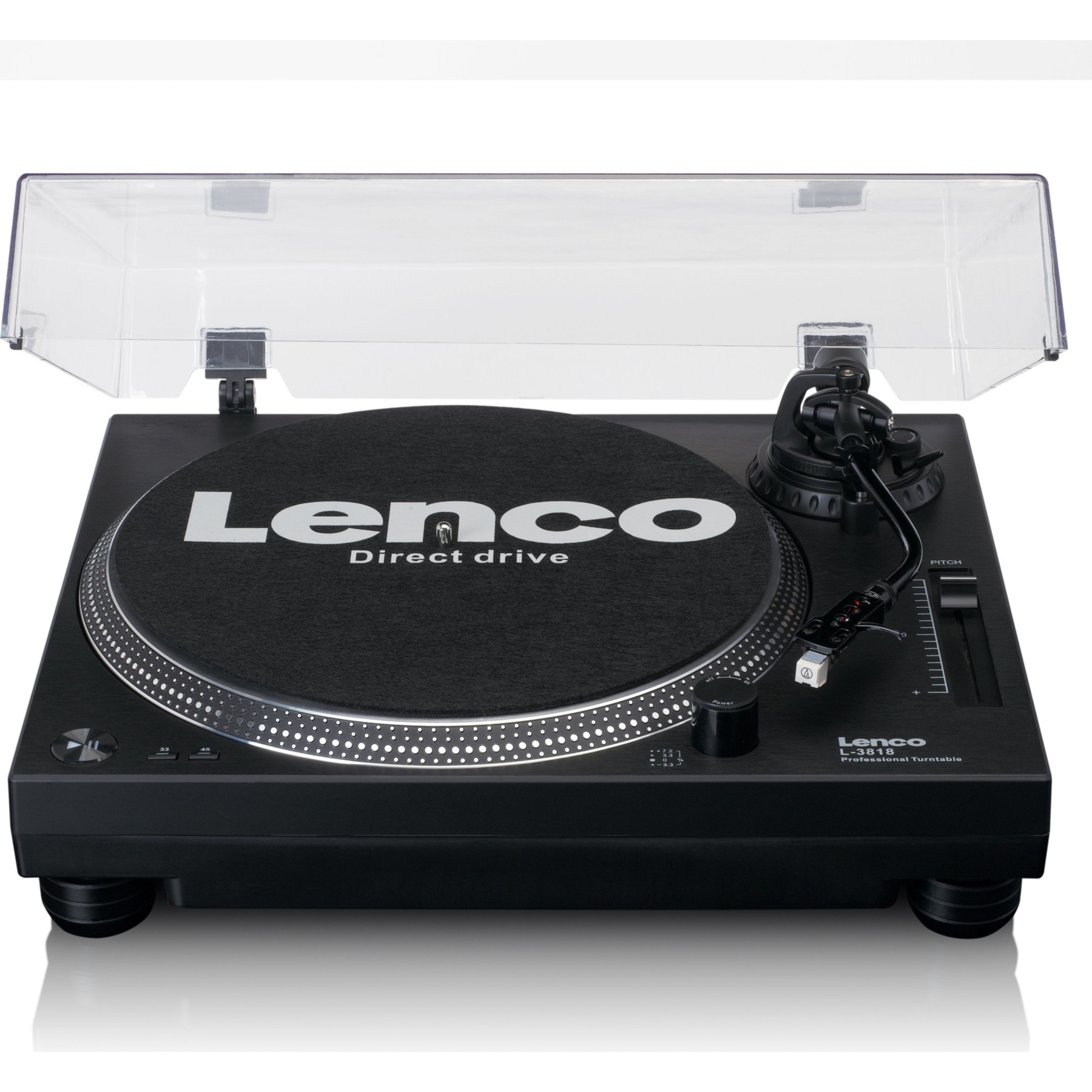 Platine vinyle LENCO L-3818BK