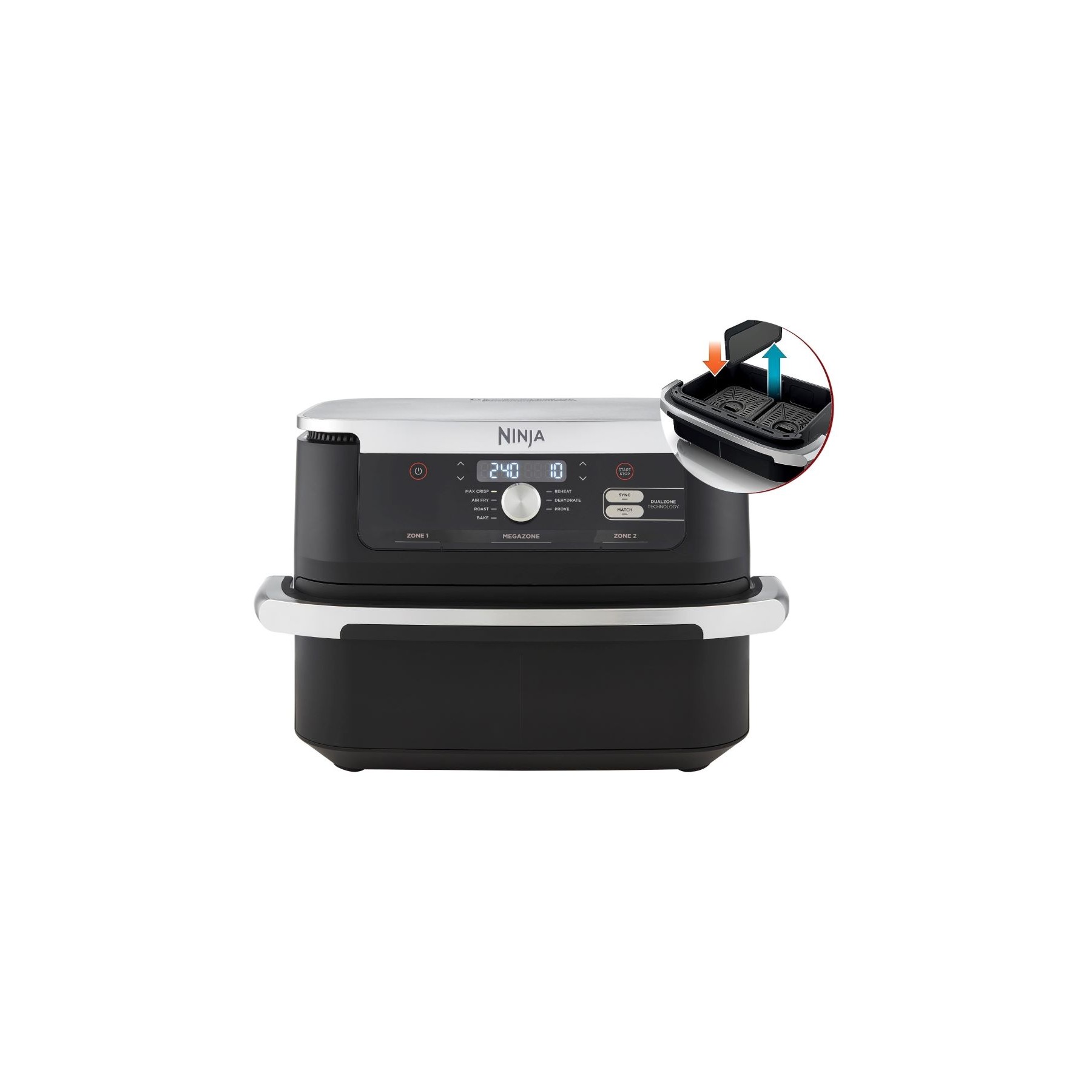 Friteuse sans huile NINJA Foodi Flex 10,4L AF500EU