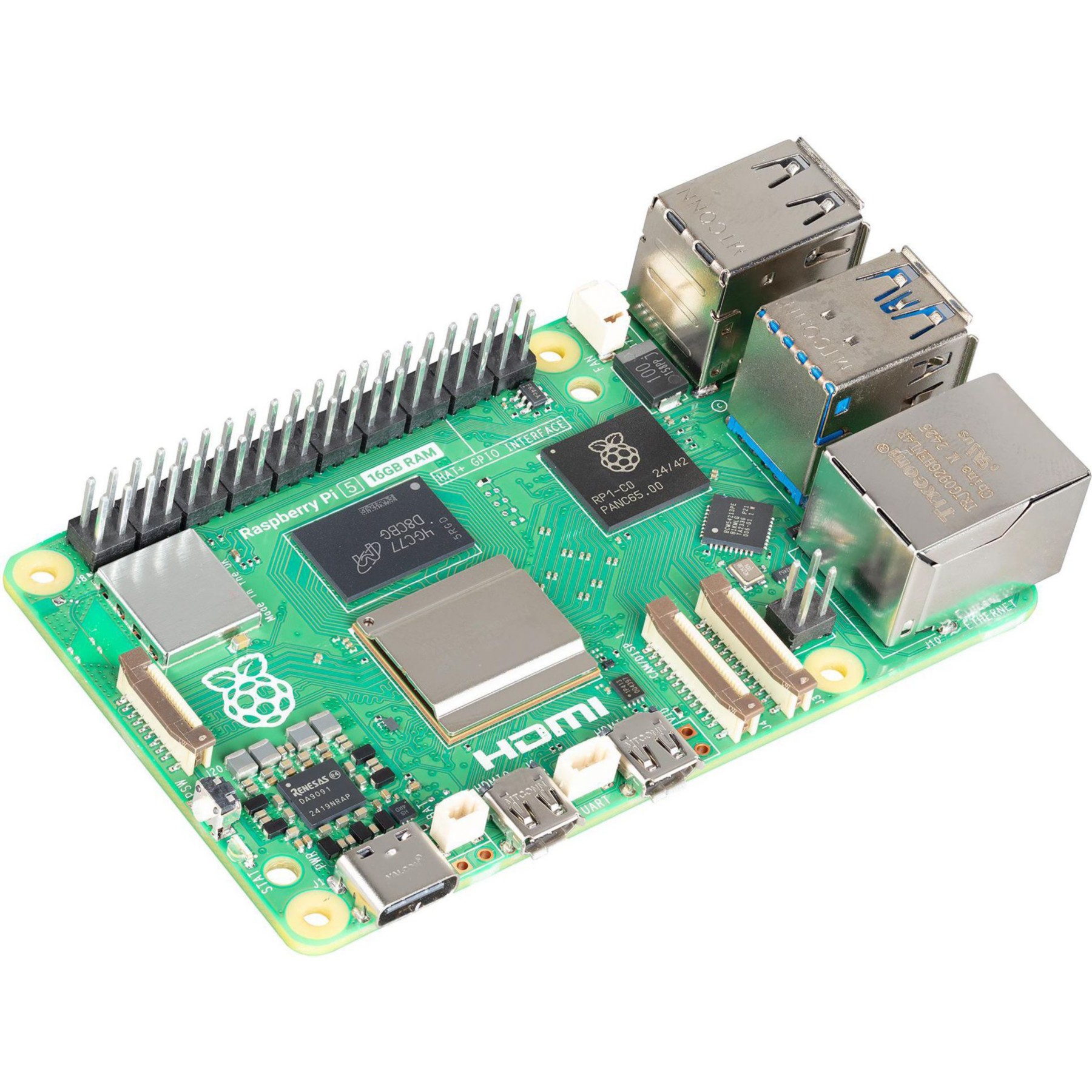 Carte d'acquisition RASPBERRY PI Raspberry Pi 5 (RAM) : 16GB
