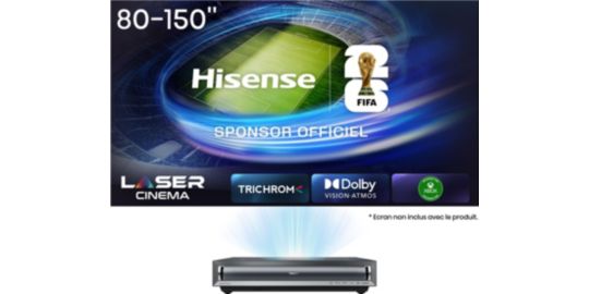 Vidéoprojecteur home cinéma HISENSE PX3-PRO 2024