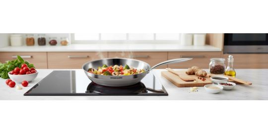 Poêle ARTHUR MARTIN 28cm inox