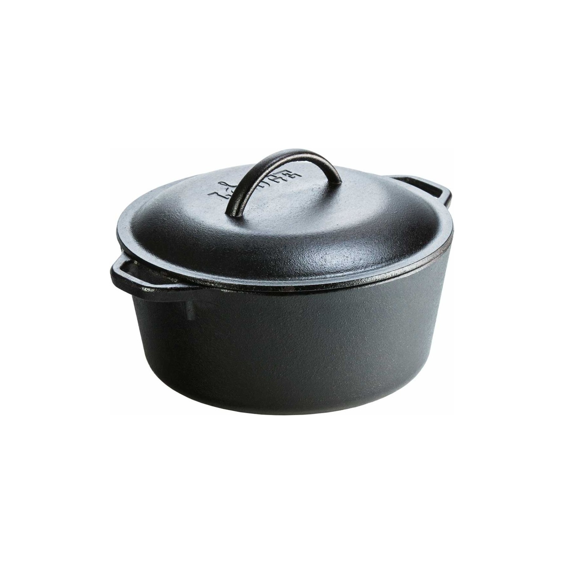 Cocotte LODGE 4.7L - fonte, tous feux, four, induction