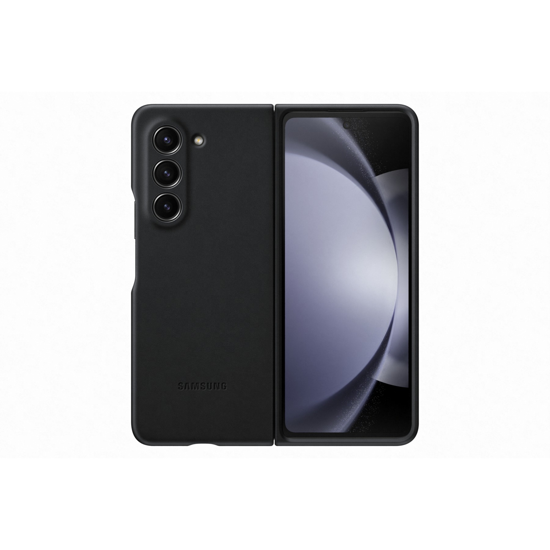 Coque SAMSUNG Z Fold 5 Simili Cuir Graphite