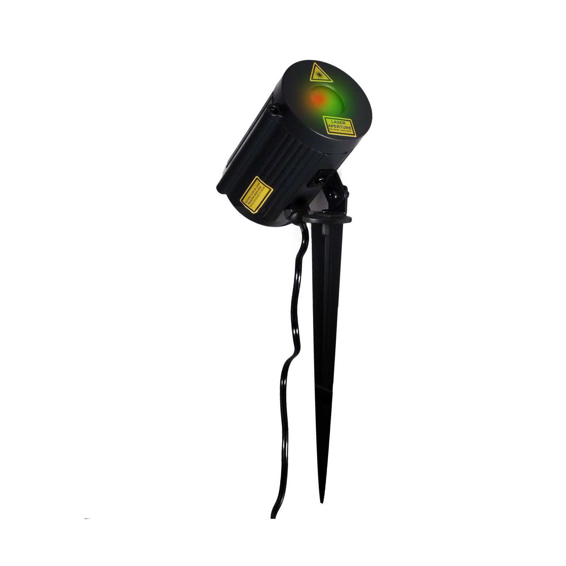 Jeu de lumières BEAMZ Laser d'exté Rouge/Vert effet étoilé
