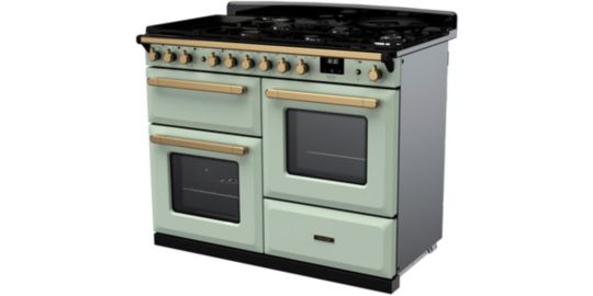 Piano de cuisson mixte FALCON ESTEL DELUXE OC TAB MIX 110 CM VERT PAST