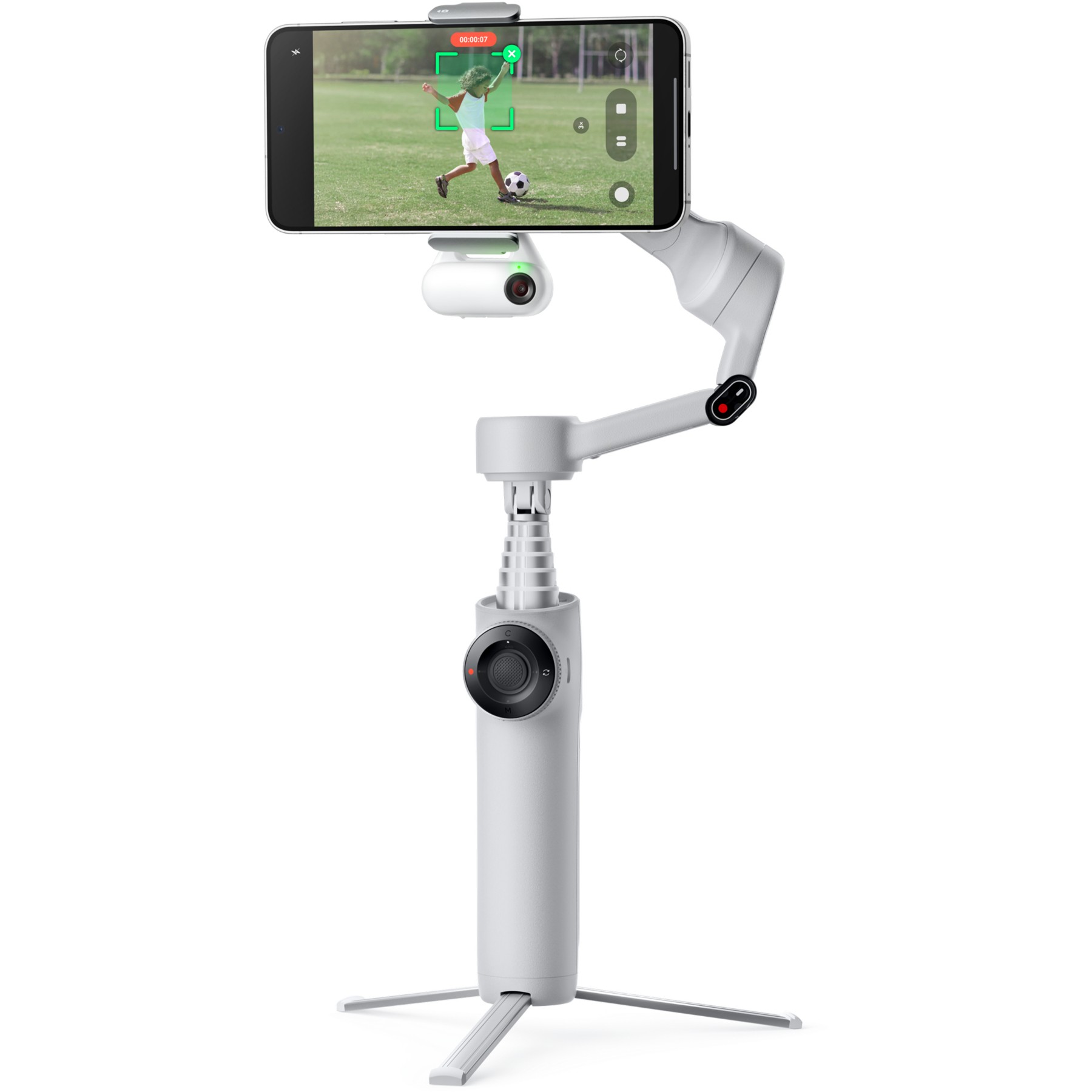 Stabilisateur INSTA360 Flow 2 AI Tracker Bundle Stone Gray