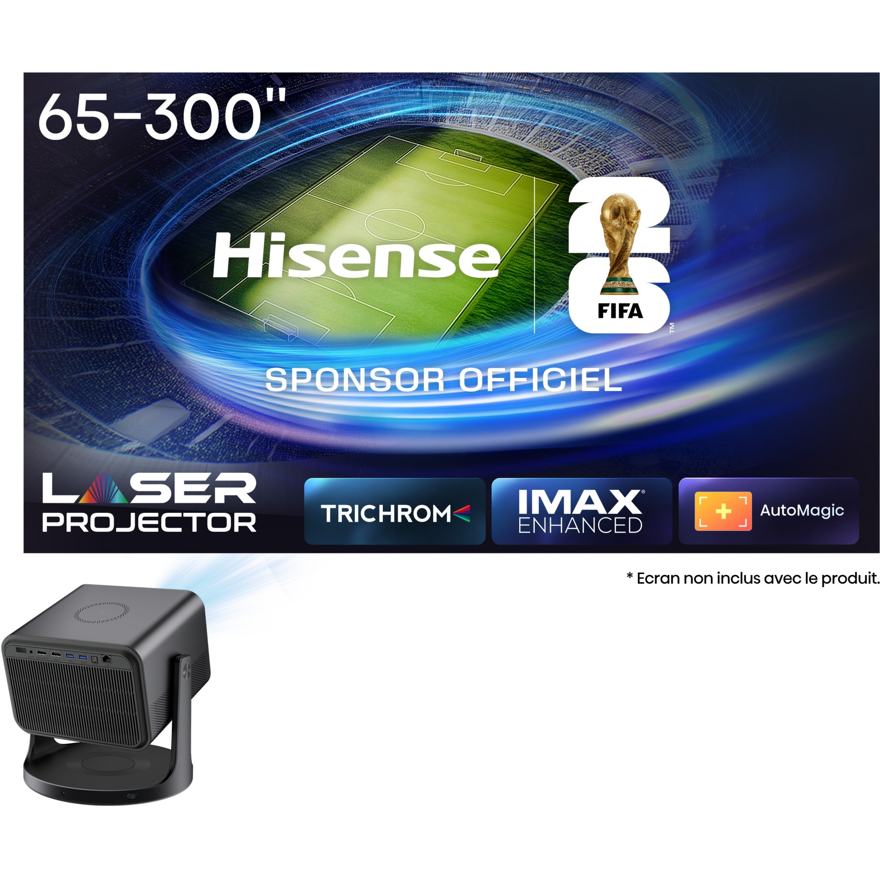 Vidéoprojecteur home cinéma HISENSE Laser C3