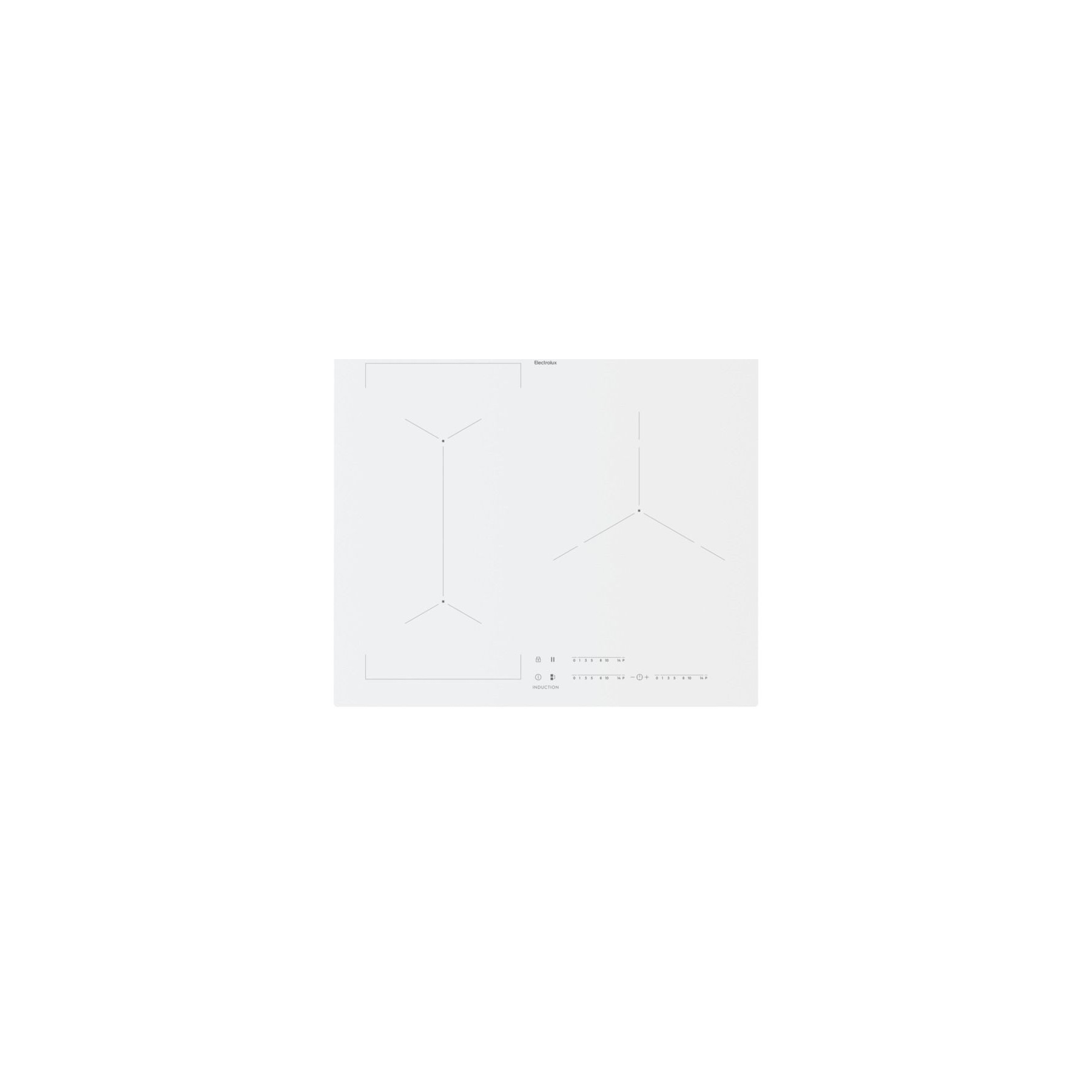 Plaque induction ELECTROLUX EIV63342CW