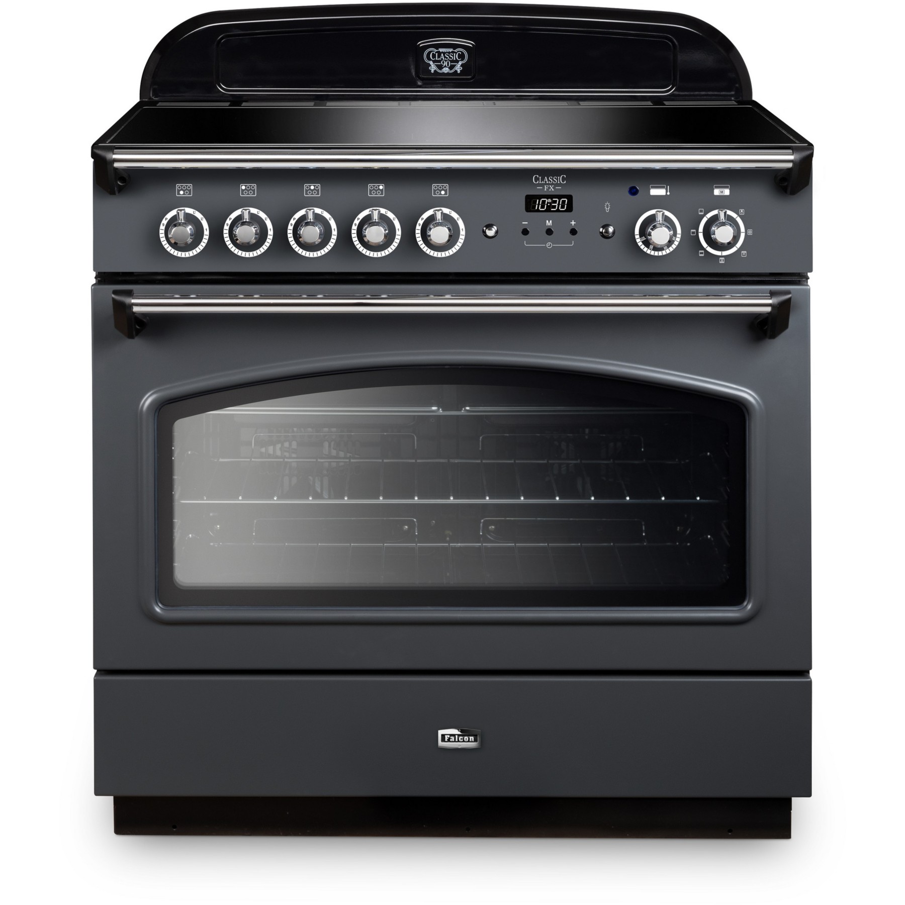 Piano de cuisson induction FALCON CLASSIC FX TAB IND 90 CM ARDOISE CHROME
