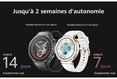 Montre connectée HUAWEI Watch GT5 Pro 46mm Noir