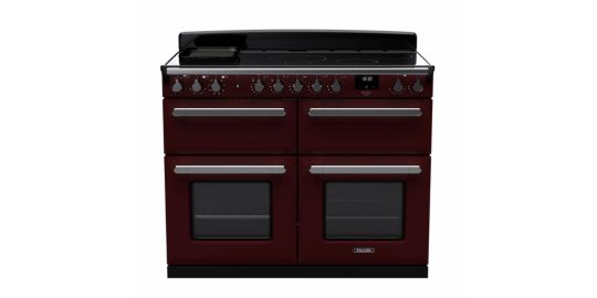 Piano de cuisson induction FALCON ESTEL DELUXE BCTAB IND 110 CM BORDEAUX C