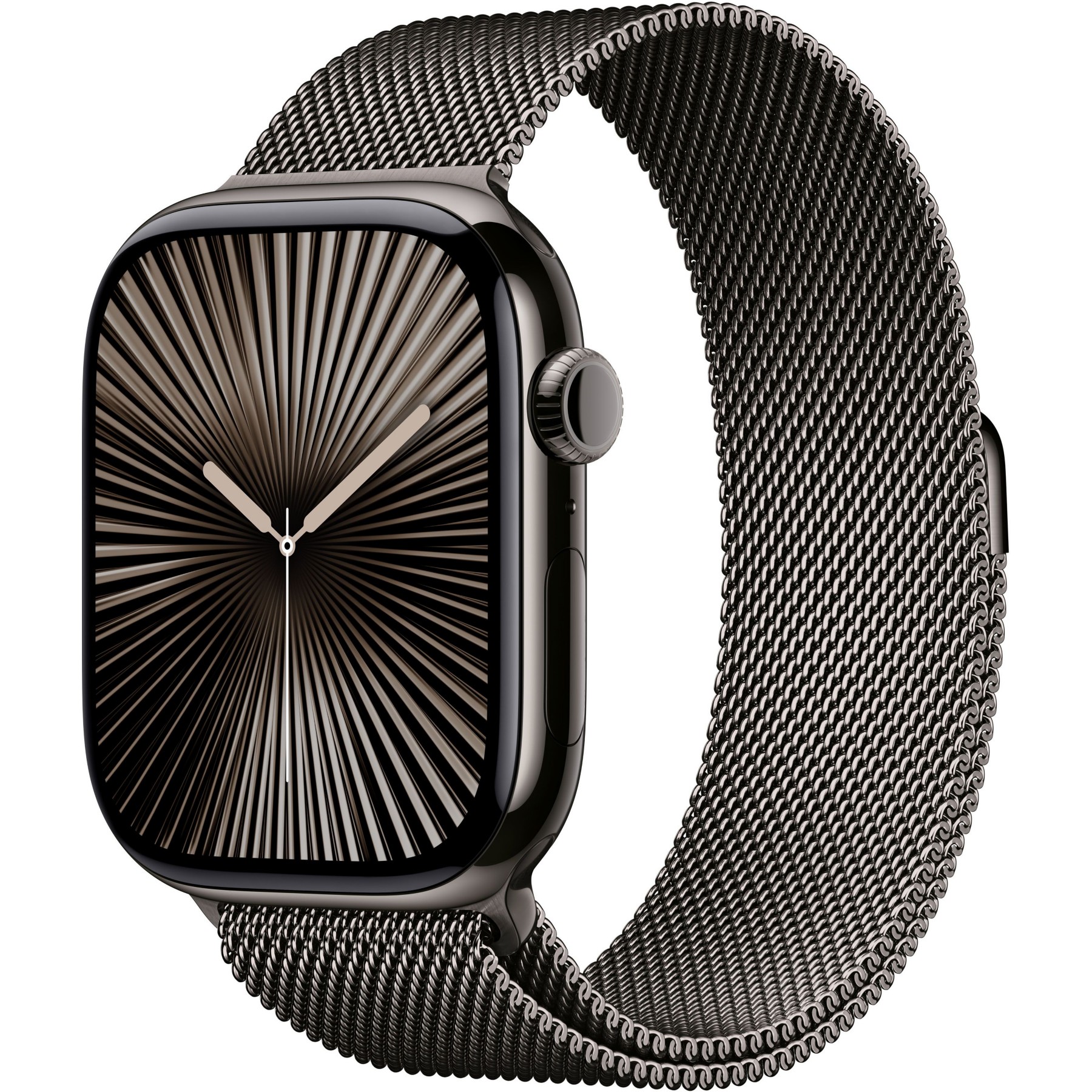 Montre connectée APPLE WATCH Serie 10 46mm Titane Ardoise S/M Cell