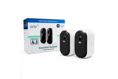 Caméra de surveillance ARLO Pack de 2 Cameras Essential2 2k