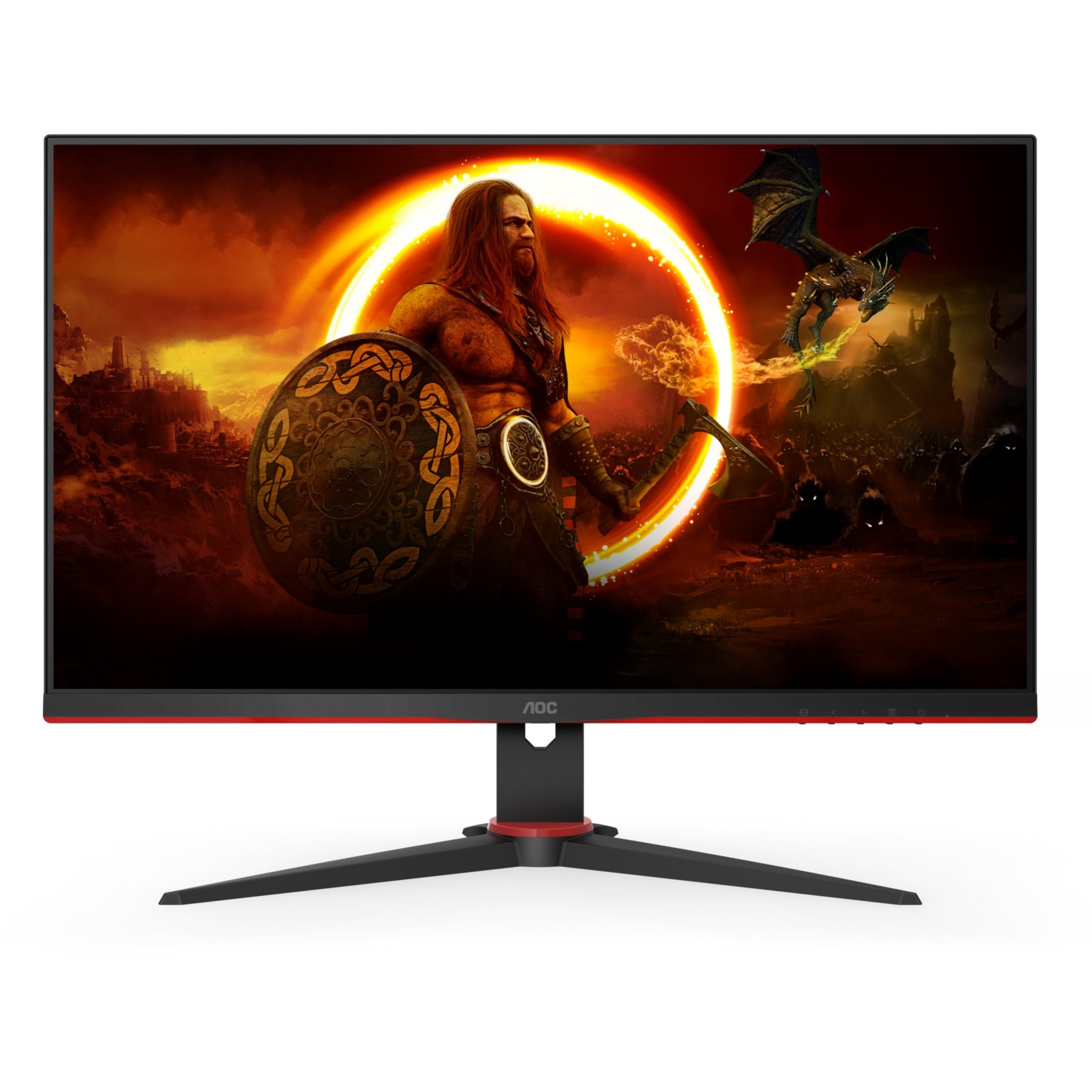 Ecran PC Gamer AOC G2 24G2ZE/BK Plat 24'' IPS