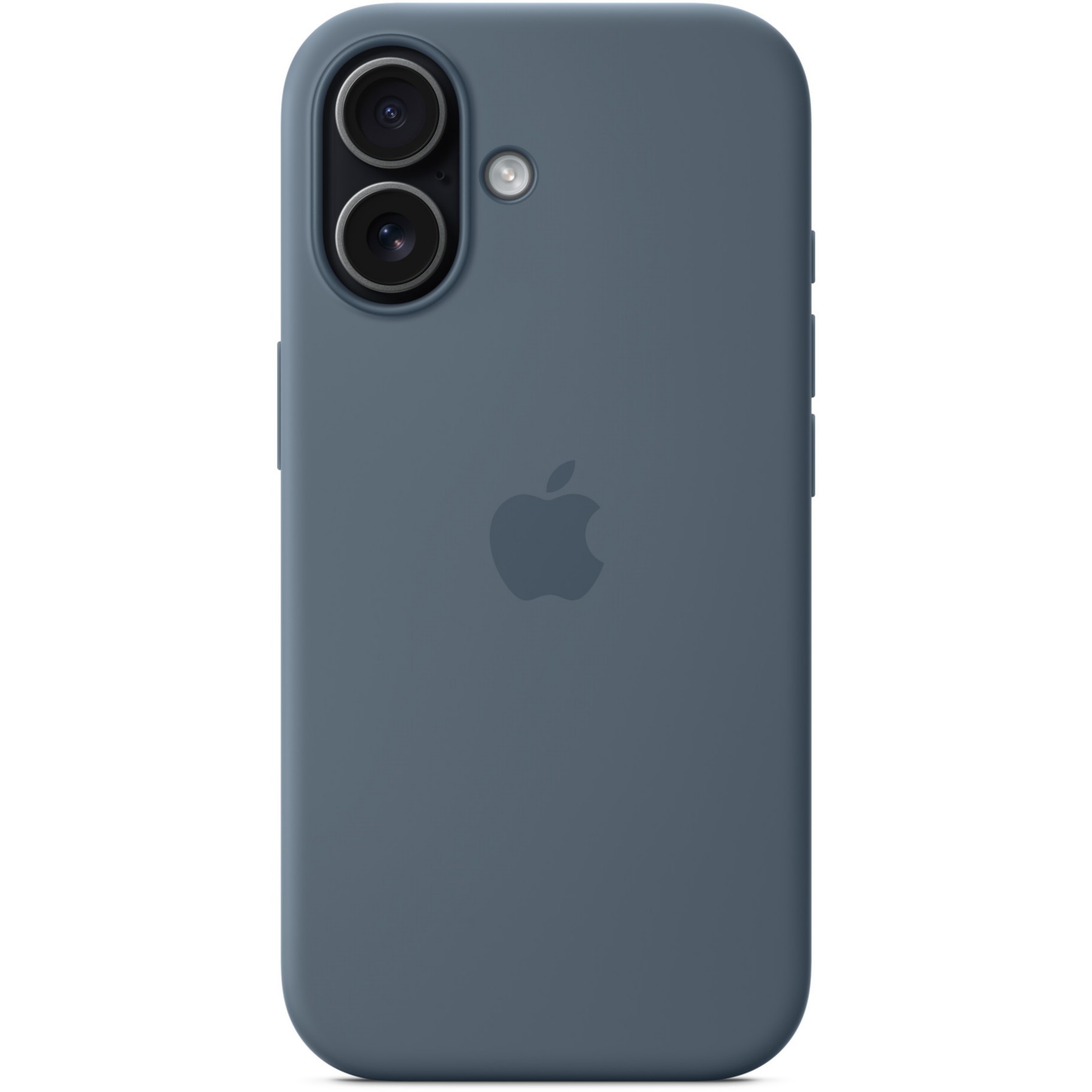 Coque APPLE iPhone 17 MagSafe siicone Bleu maritime