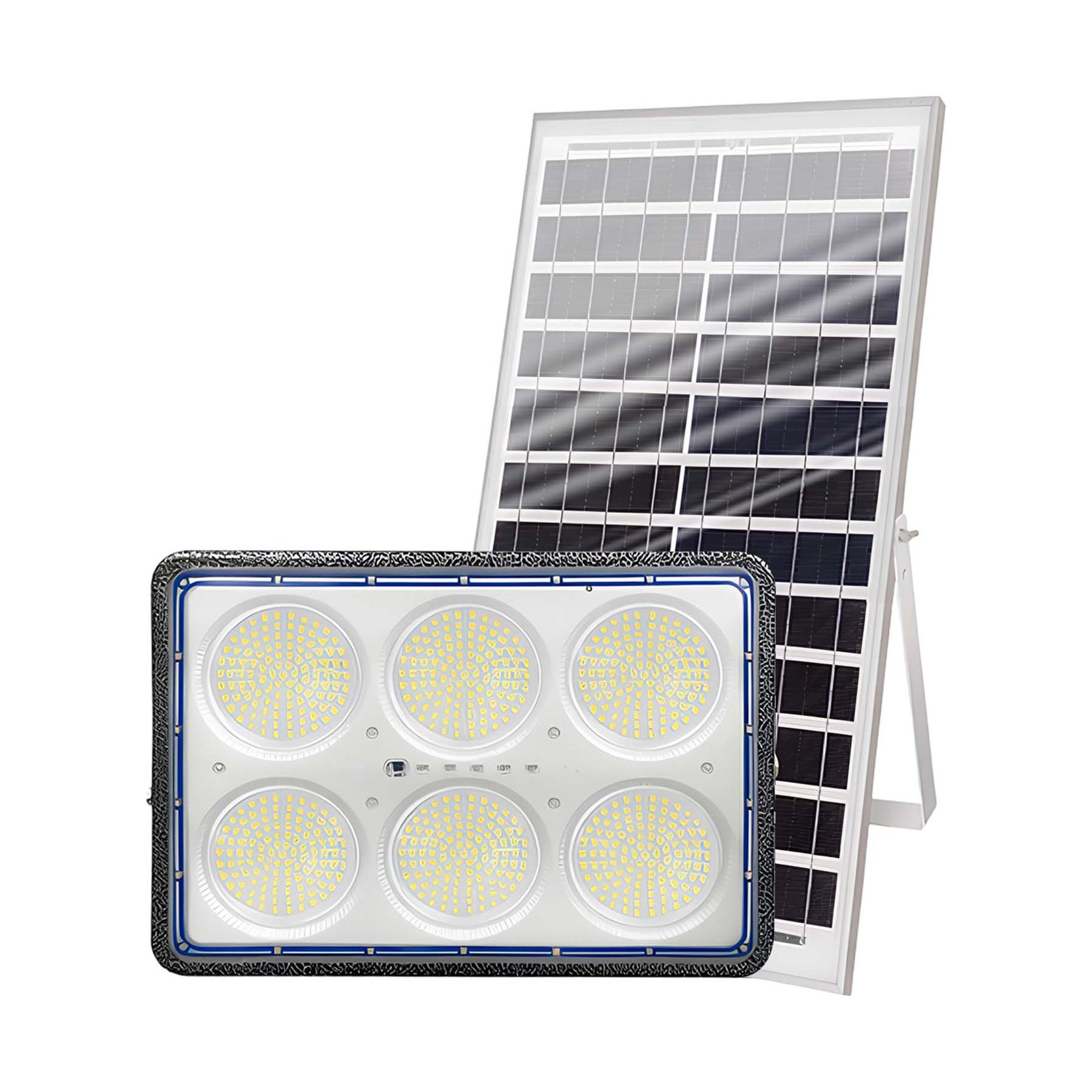 Lampe LED AVIZAR Solaire 9000K 10W avec Panneau Solaire