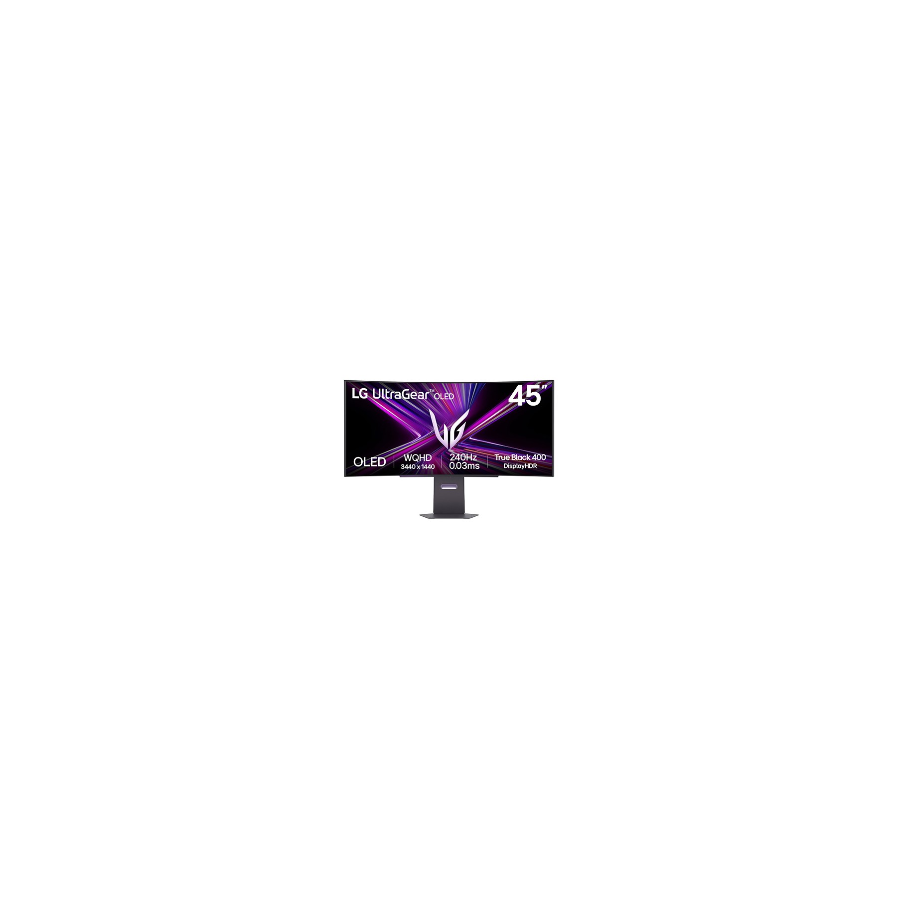 Ecran PC Gamer LG 45GX900A 45" Incurvé 800R UWQHD 240Hz OLED HDR True Black 400 HDMI 2.1 AMD FreeSync & G-Sync