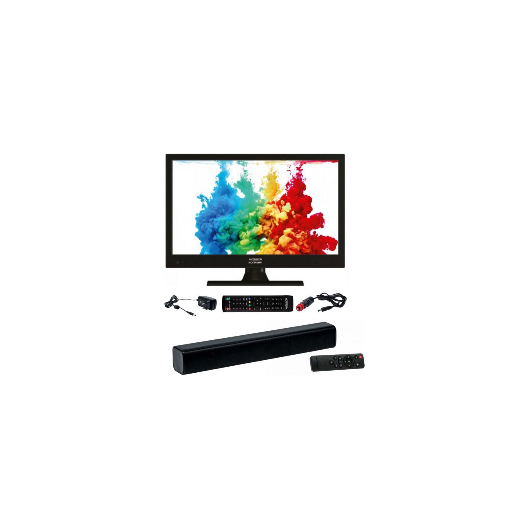 TV LED ANTARION Pack  Tv Led 16" 40cm Télévision Hd + Ba