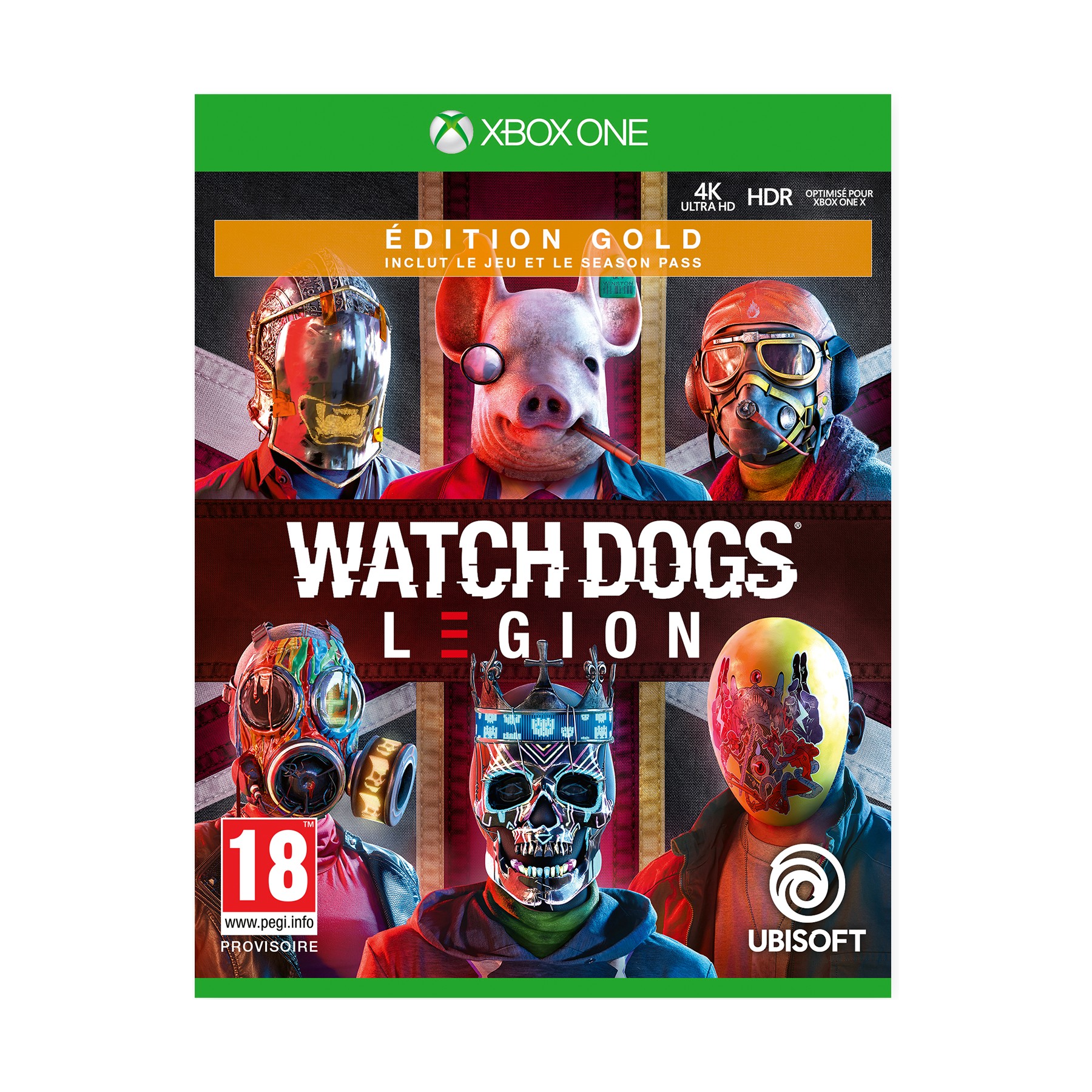 Jeu Xbox UBISOFT Watch Dogs Legion Edition Gold