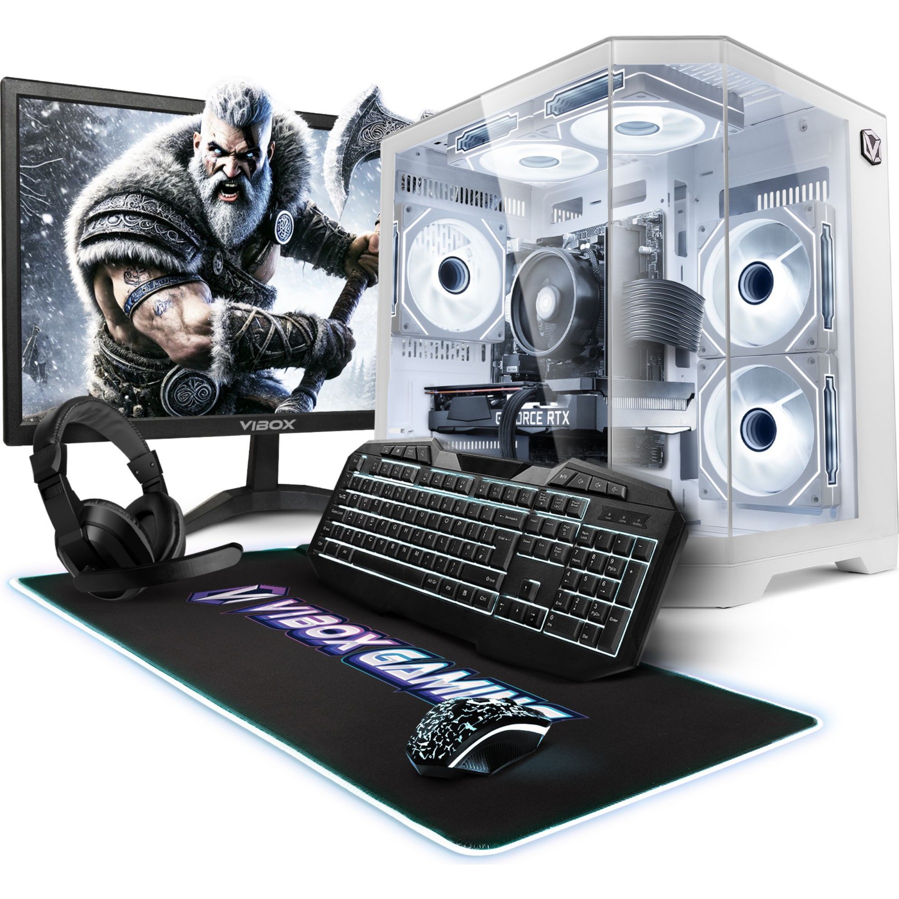 PC Gamer VIBOX 5500 • RTX 5050 • 16 Go • 500 Go SSD