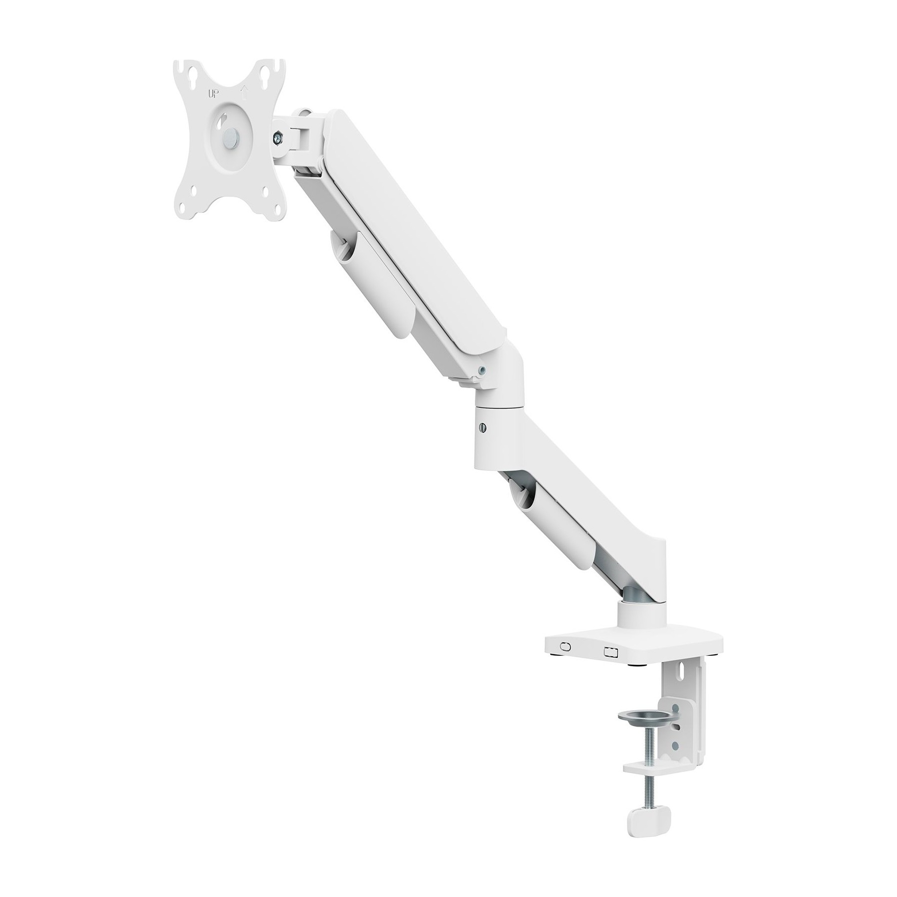 Pied TV KIMEX Support écran PC 17"-32", Blanc