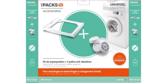 Kit de superposition ESSENTIELB UNIVERSEL + 4 patins