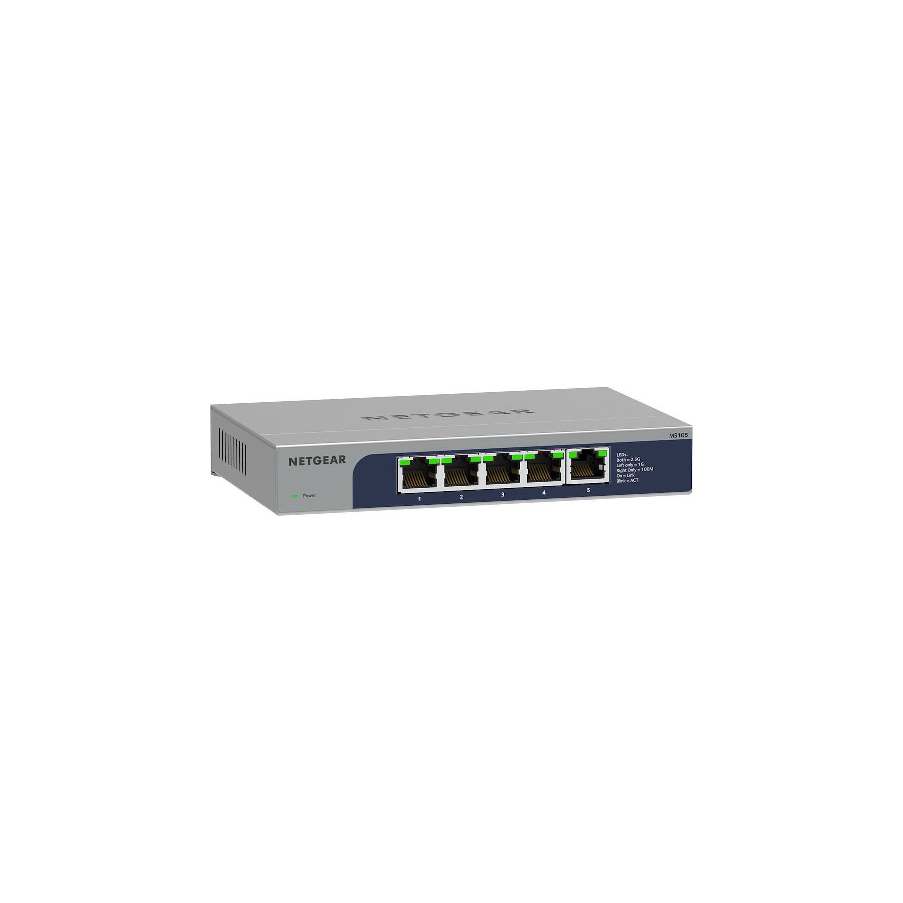 Switch ethernet NETGEAR Switch RJ45 2.5 Giga 5 Ports MS105