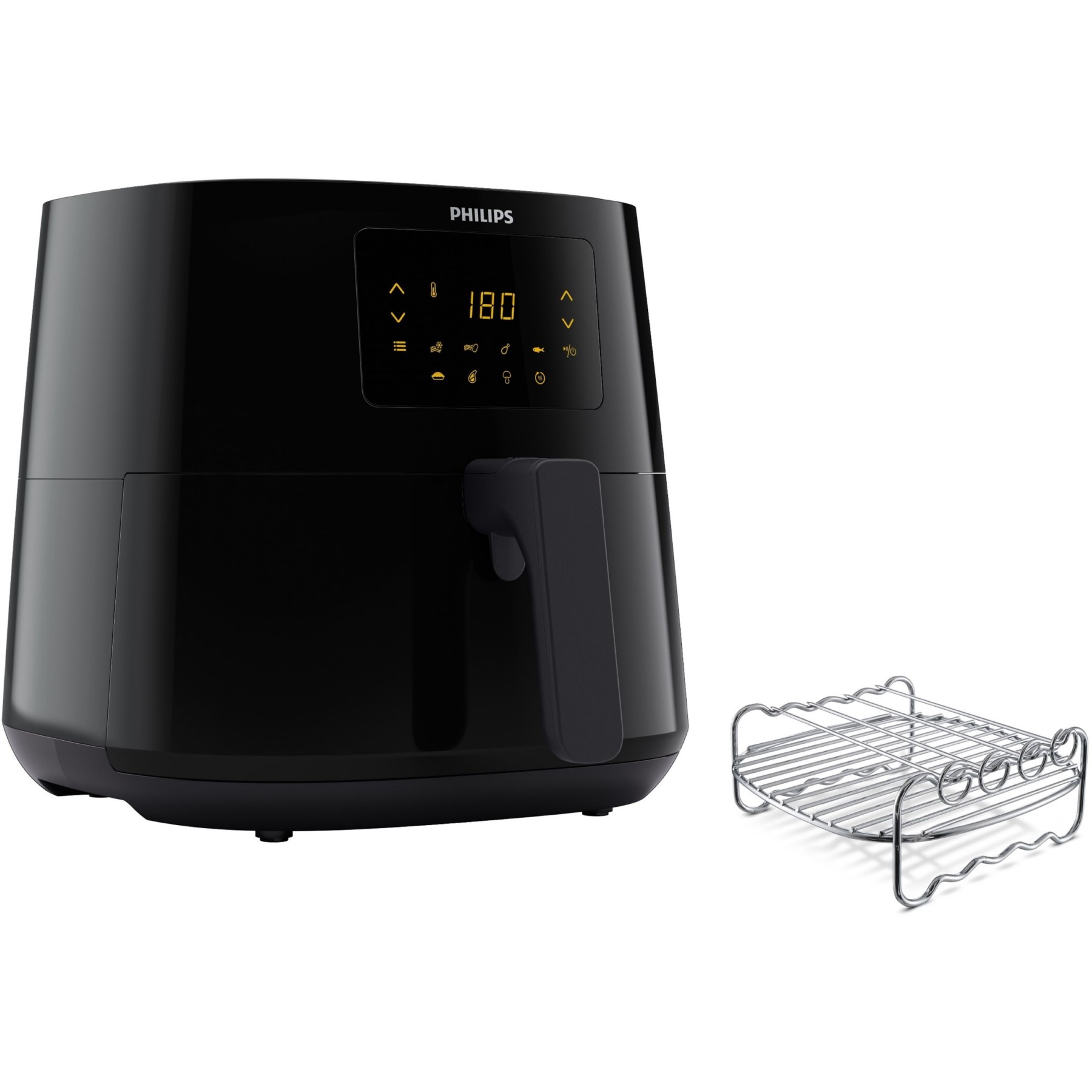 Airfryer PHILIPS HD9270/96 Friteuse sans huile connectée Noir, Série 5000 XL 6.2L