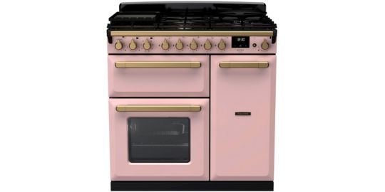 Piano de cuisson gaz FALCON ESTEL DELUXE TAB GAZ 90 CM ROSE PASTEL L