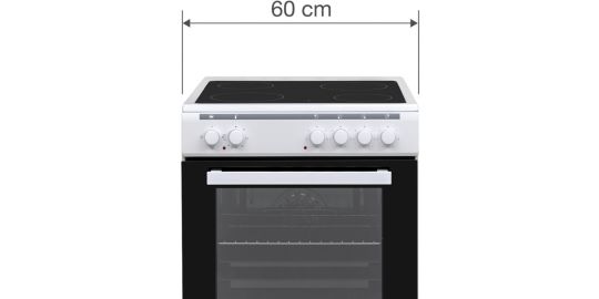 Cuisinière vitrocéramique ESSENTIELB ECVC6060b7
