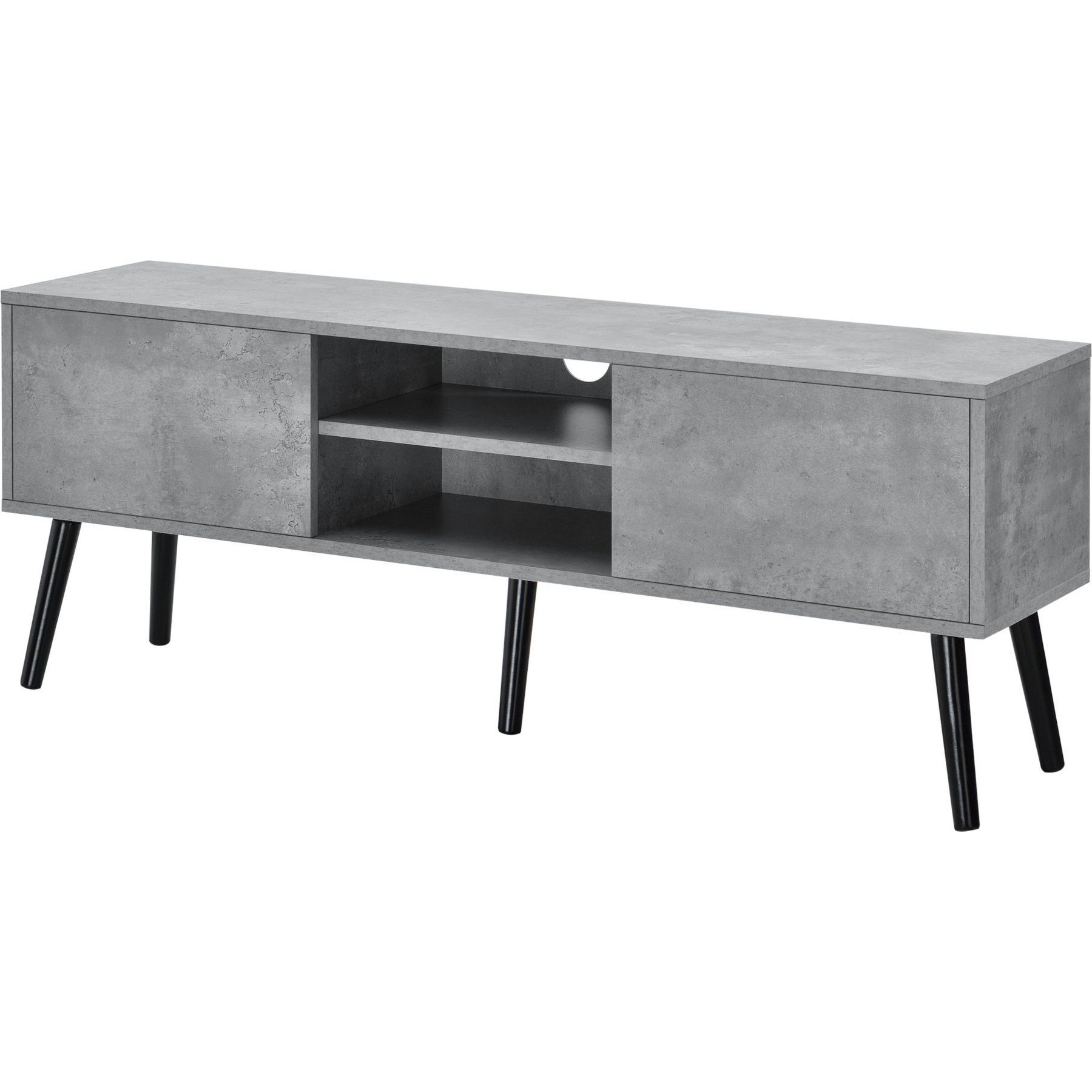 Meuble TV HELLOSHOP26 Meuble TV design support télé 120 cm eff