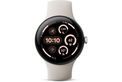 Montre connectée GOOGLE Pixel Watch 3 45 mm Argent Poli 4G