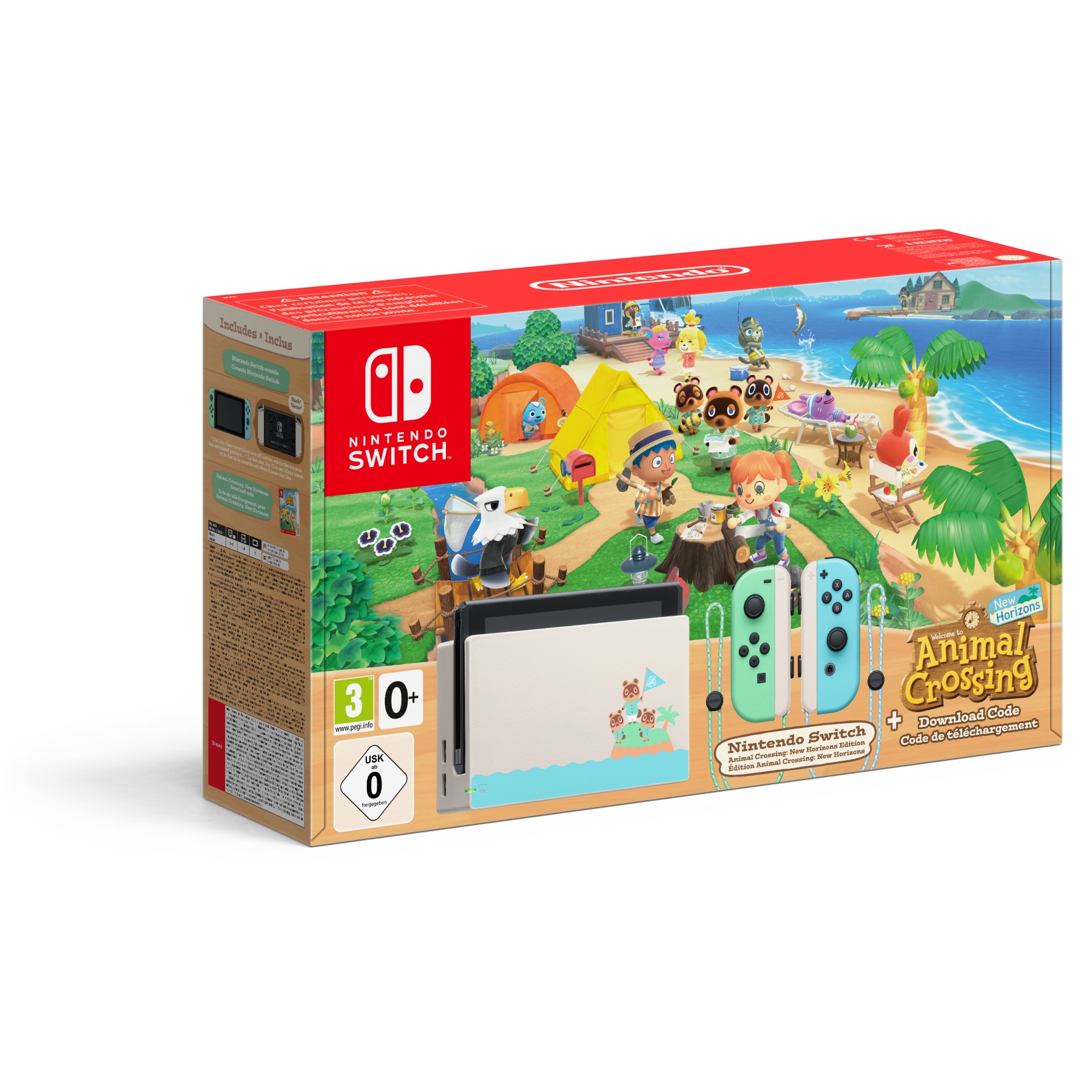 Console NINTENDO Switch Animal Crossing New Horizons Reconditionné