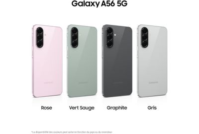 Smartphone SAMSUNG Galaxy A56 Vert Sauge 256Go