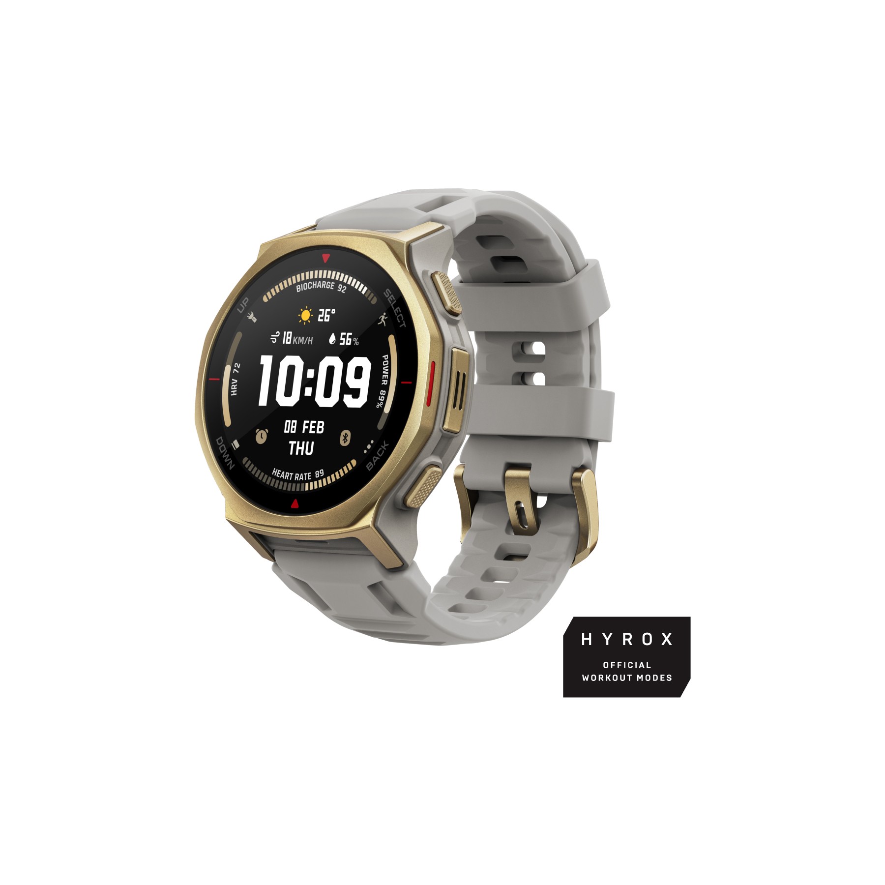 Montre sport AMAZFIT T-Rex 3 Pro 44mm Arctic Gold
