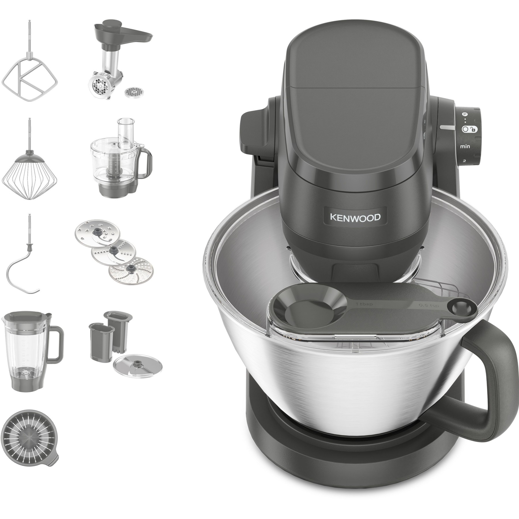 Robot pâtissier KENWOOD MULTI-TASKER KHC30.070GY