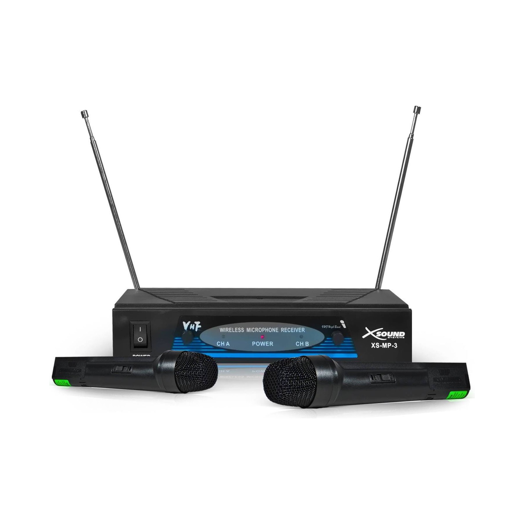 Micro X-SOUND Système 2 micros main VHF 204.8 / 209.0M