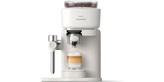 Machine à expresso PHILIPS BAR400/00 cafetière à grain Latte Blanche