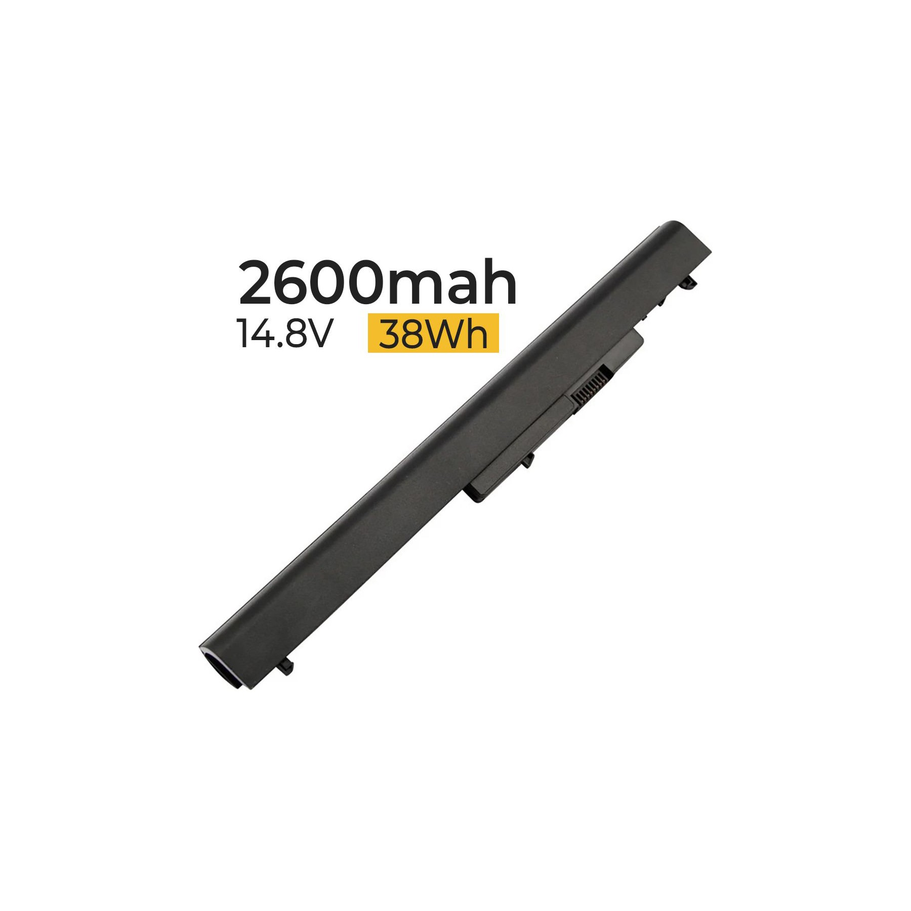 VISIODIRECT 2600mAh Batterie HP 15-r130nl K7Q10EA