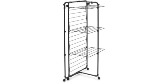 Etendoir à linge BRABANTIA Tour Hang on 23M Noir