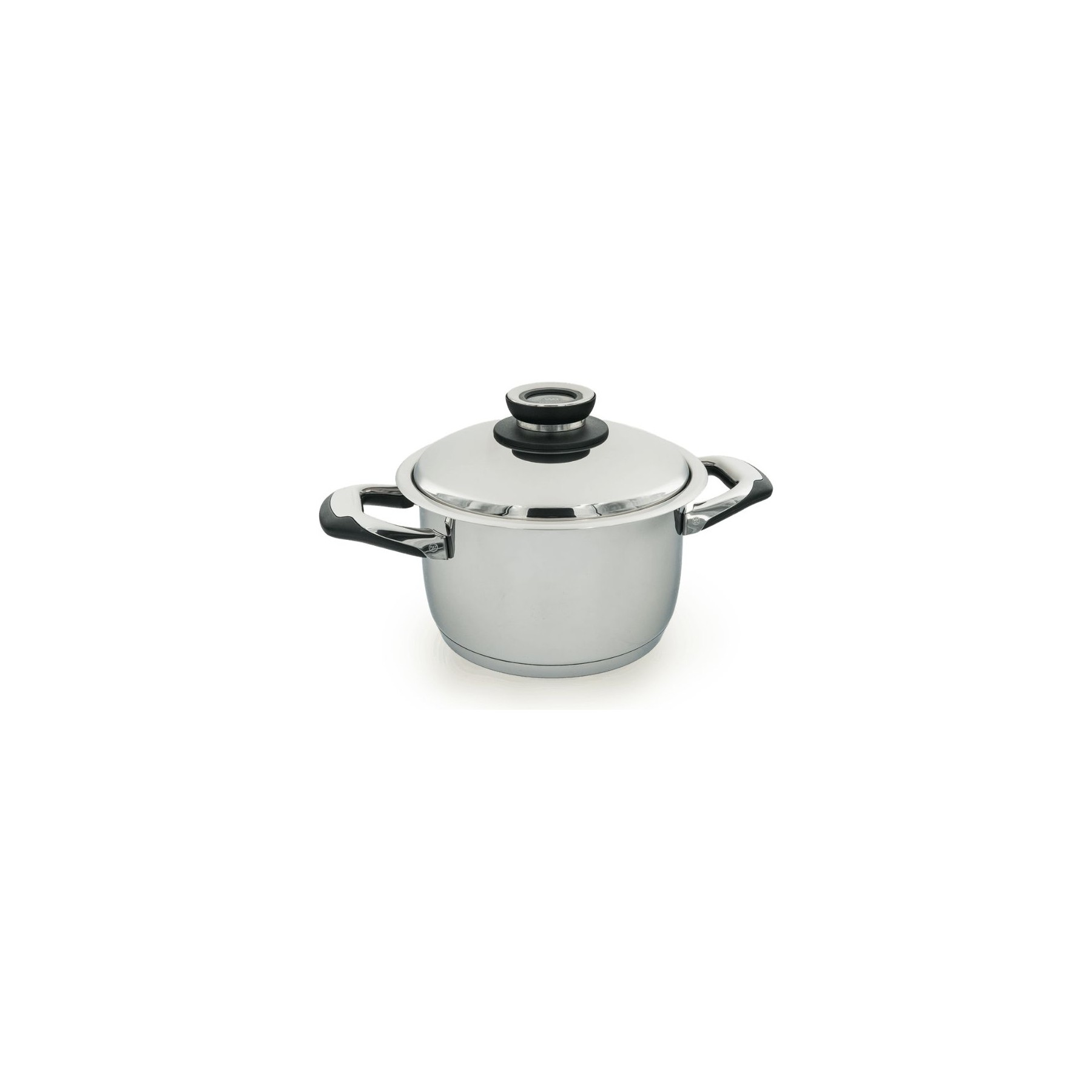 Faitout ECOVITAM en inox, tous feux, thermomètre intégré