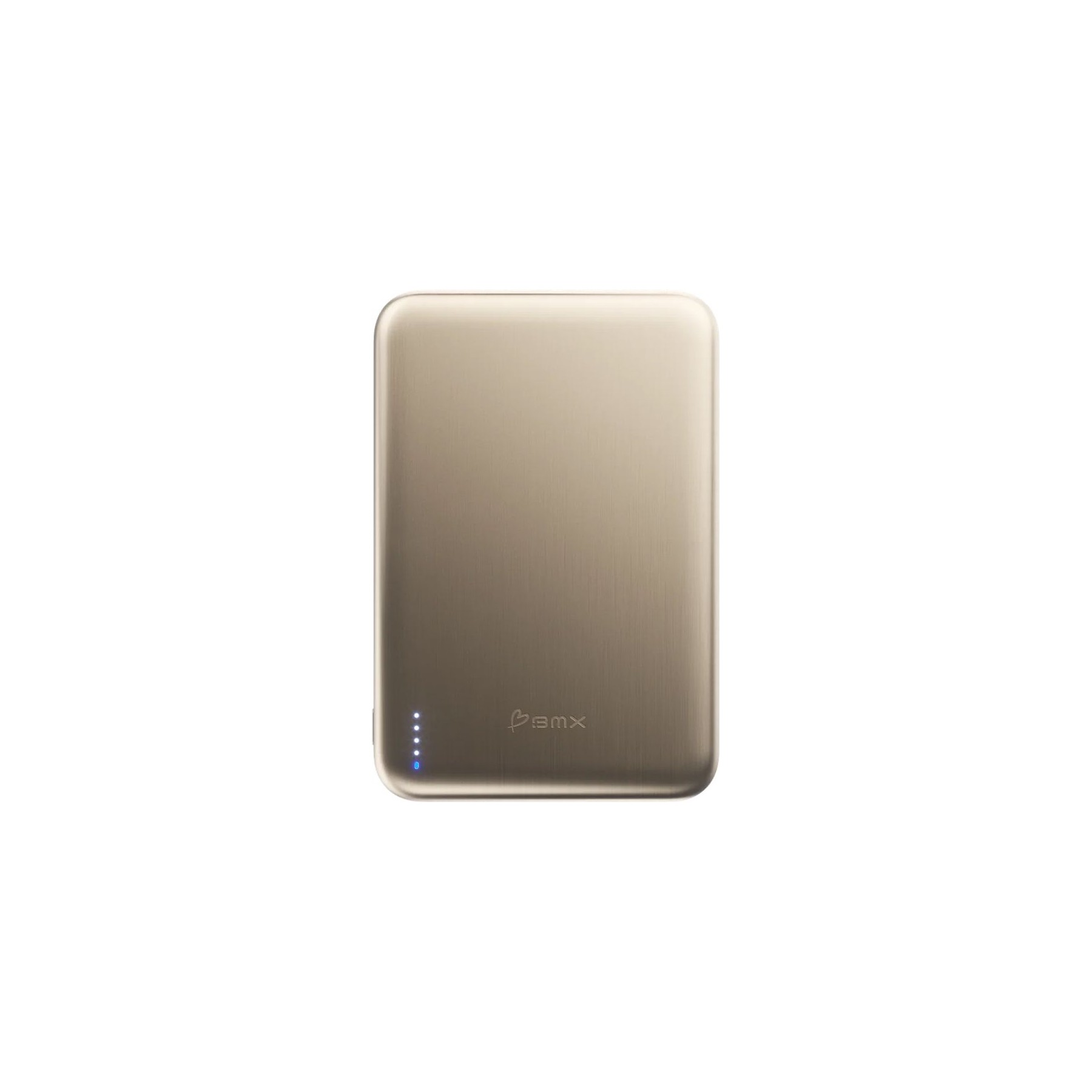 Batterie externe BMX SolidSafe Air 5000mAh Qi2 15W Titane