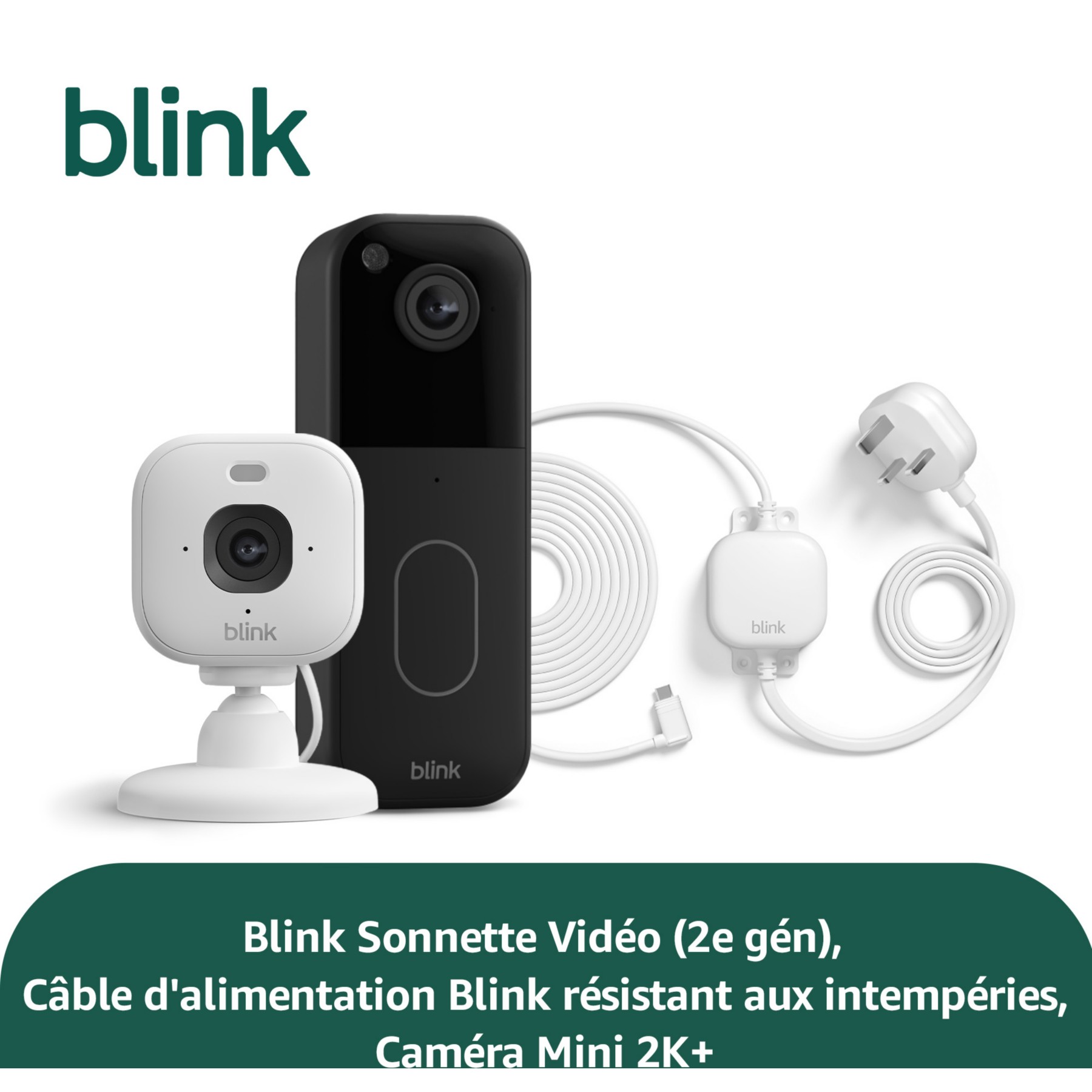 Caméra de surveillance BLINK Home Security Starter Outdoor